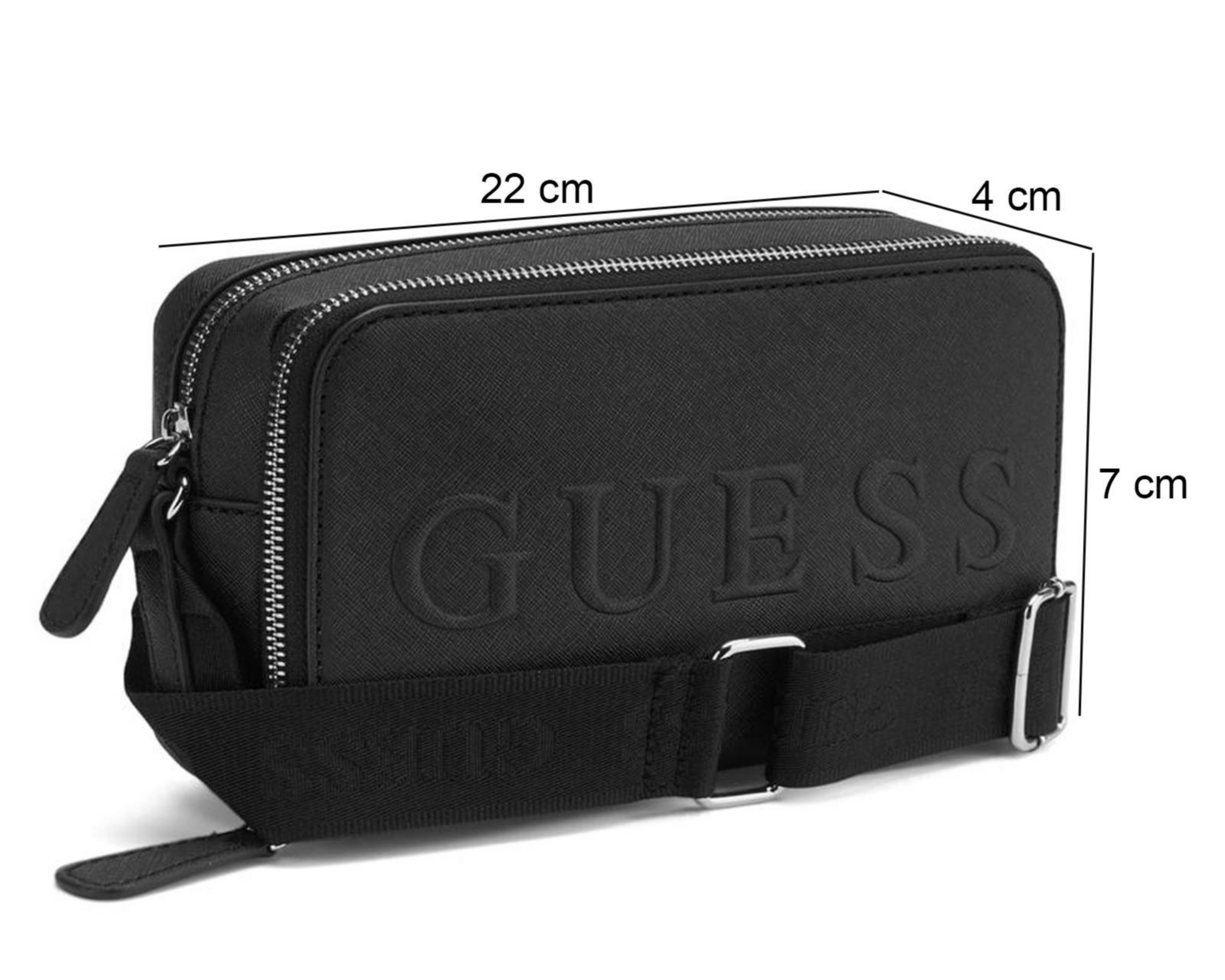 Foto 6 pulgar | Bolsa Cruzada Guess Haddington