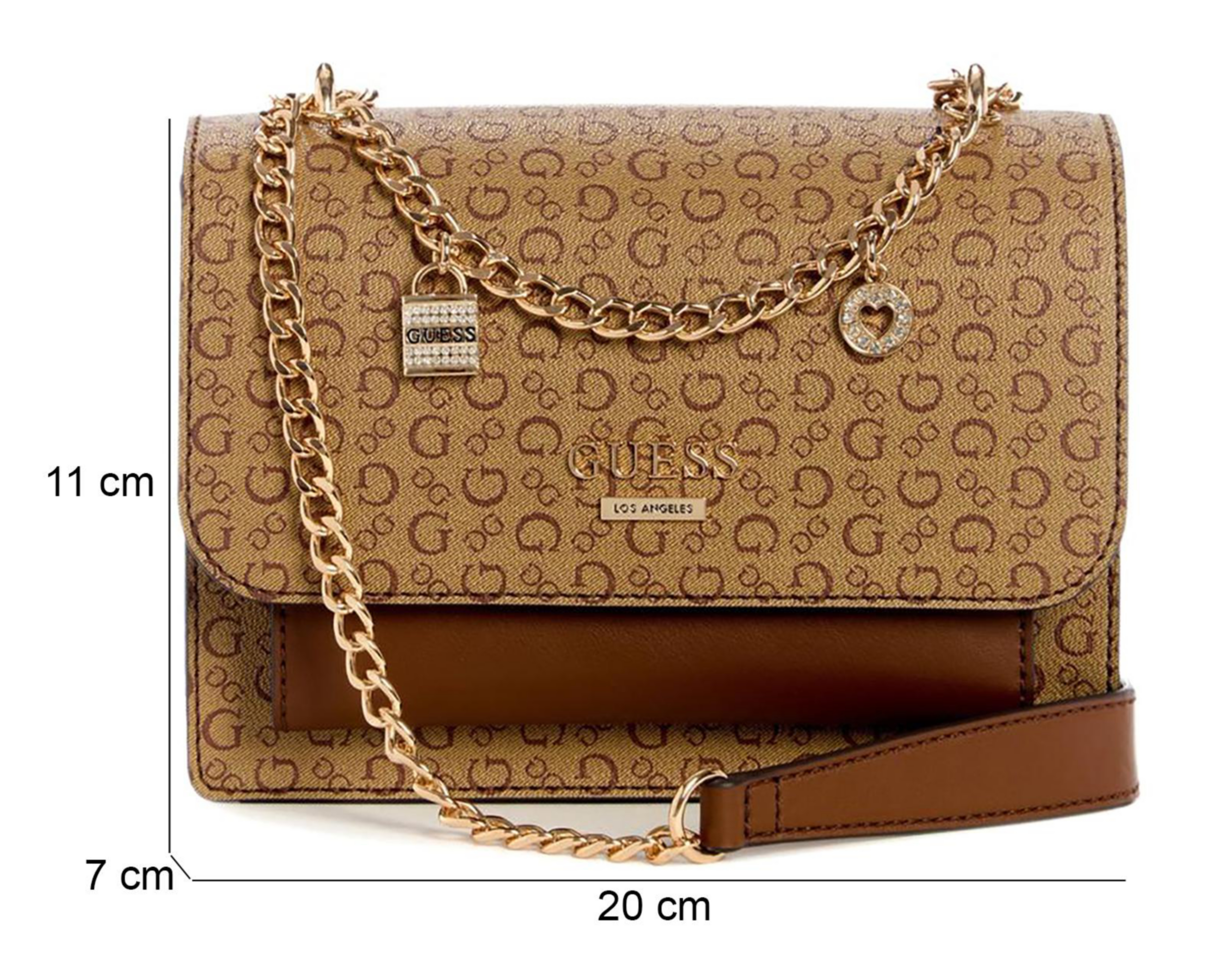 Foto 5 pulgar | Bolsa Cruzada Guess Beryln