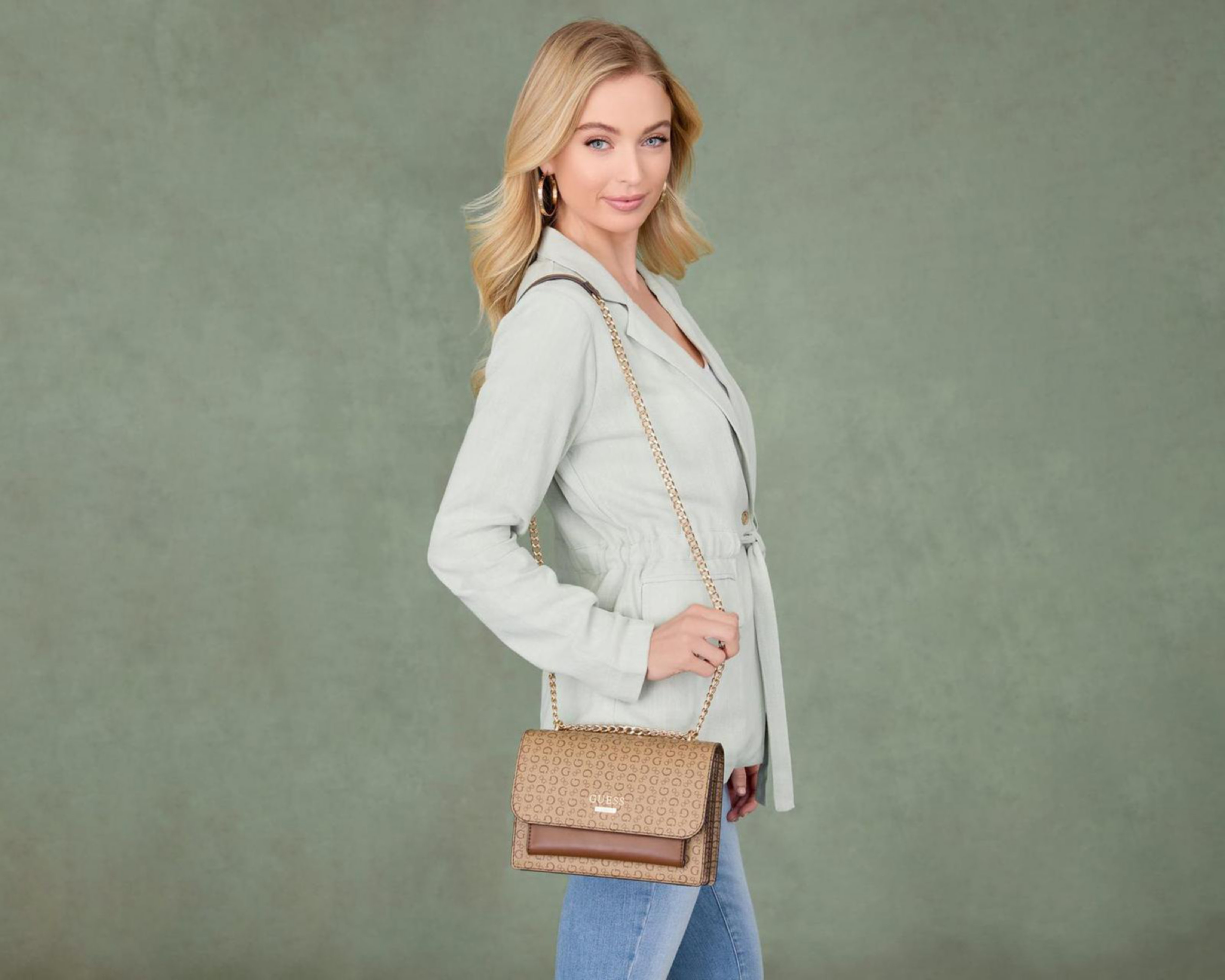 Foto 5 | Bolsa Cruzada Guess Beryln