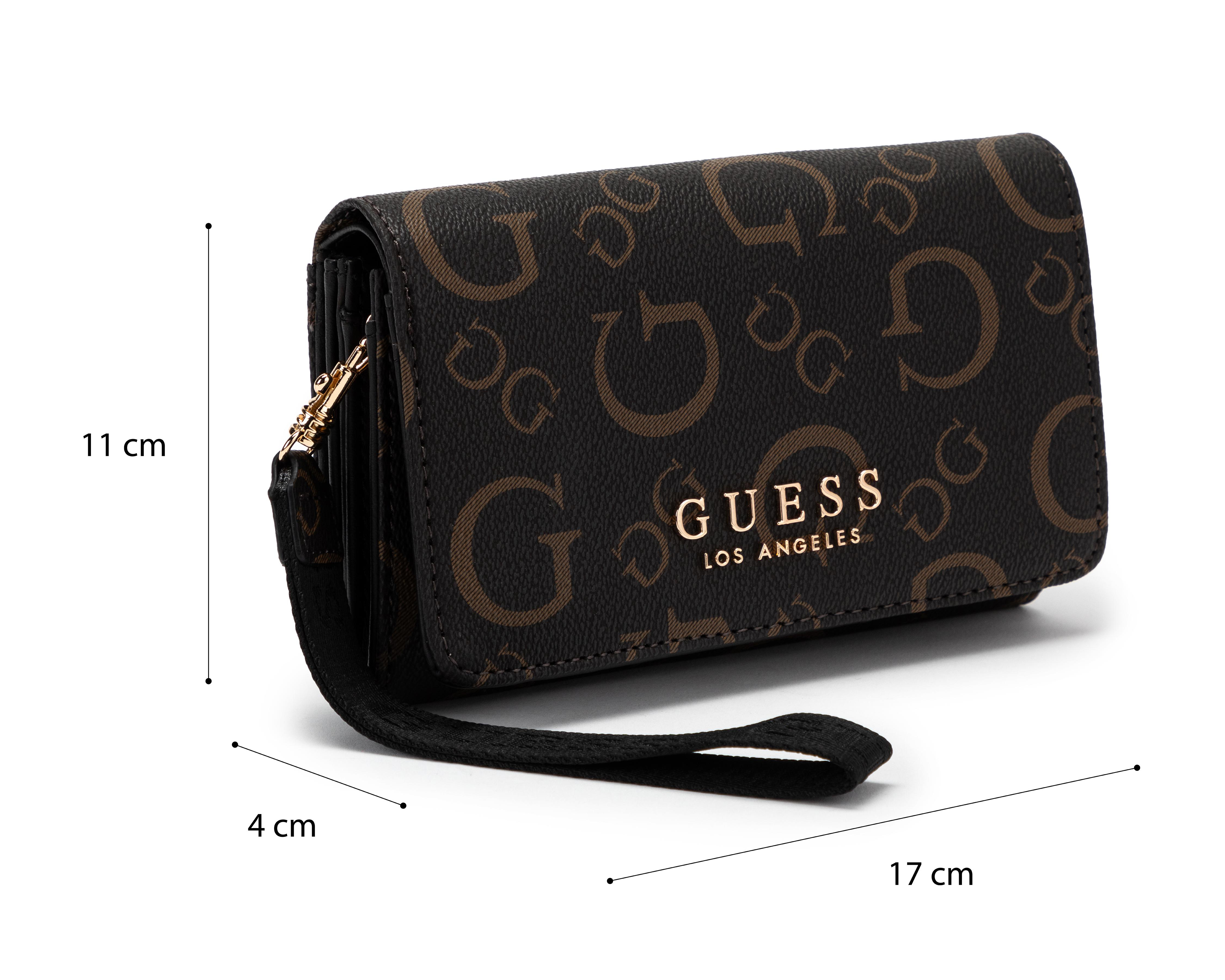 Foto 6 pulgar | Cartera para Mujer Guess Café