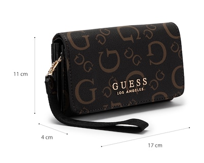 Foto 5 | Cartera para Mujer Guess Café