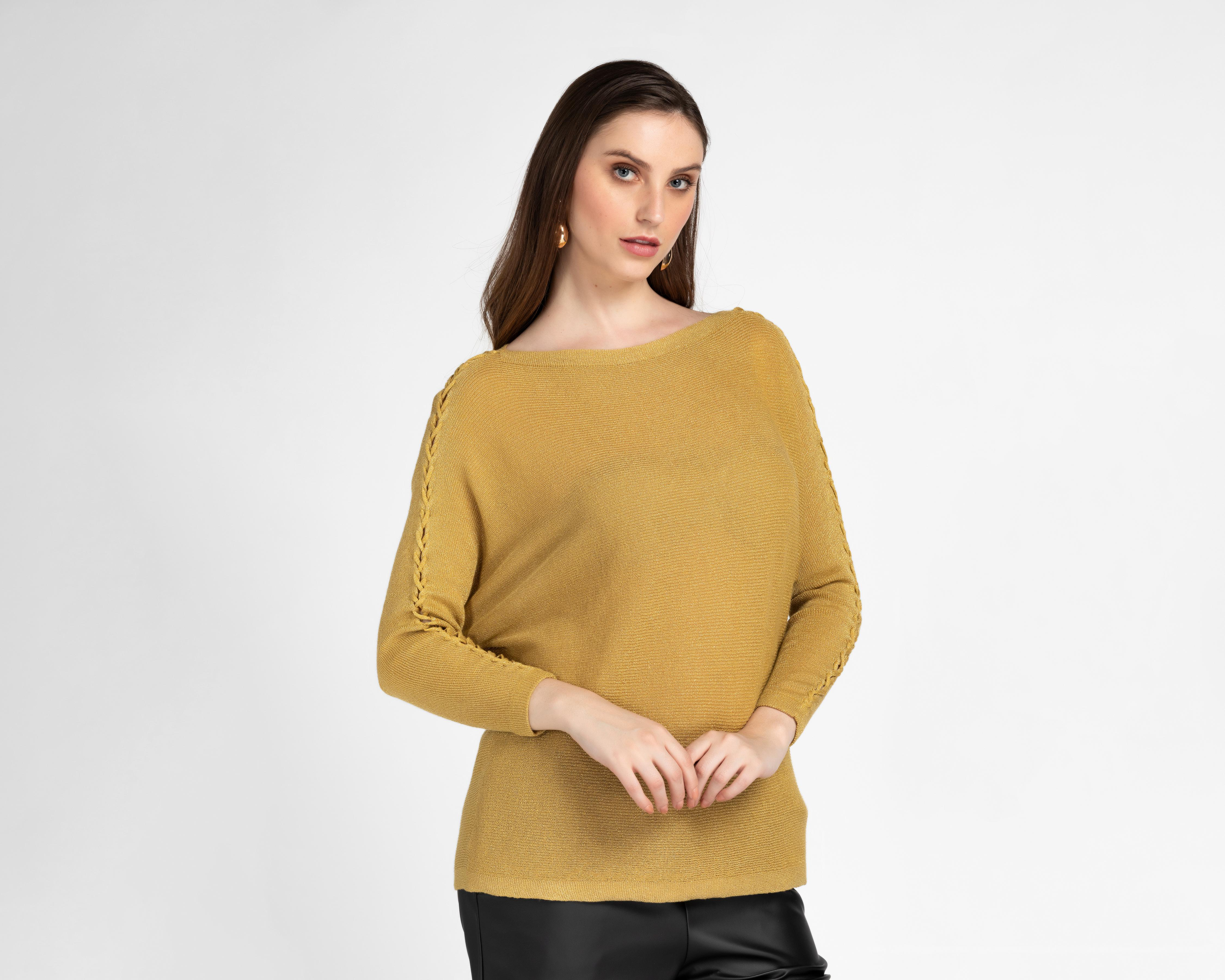 Blusa Sahara con Hilo Metálico para Mujer
