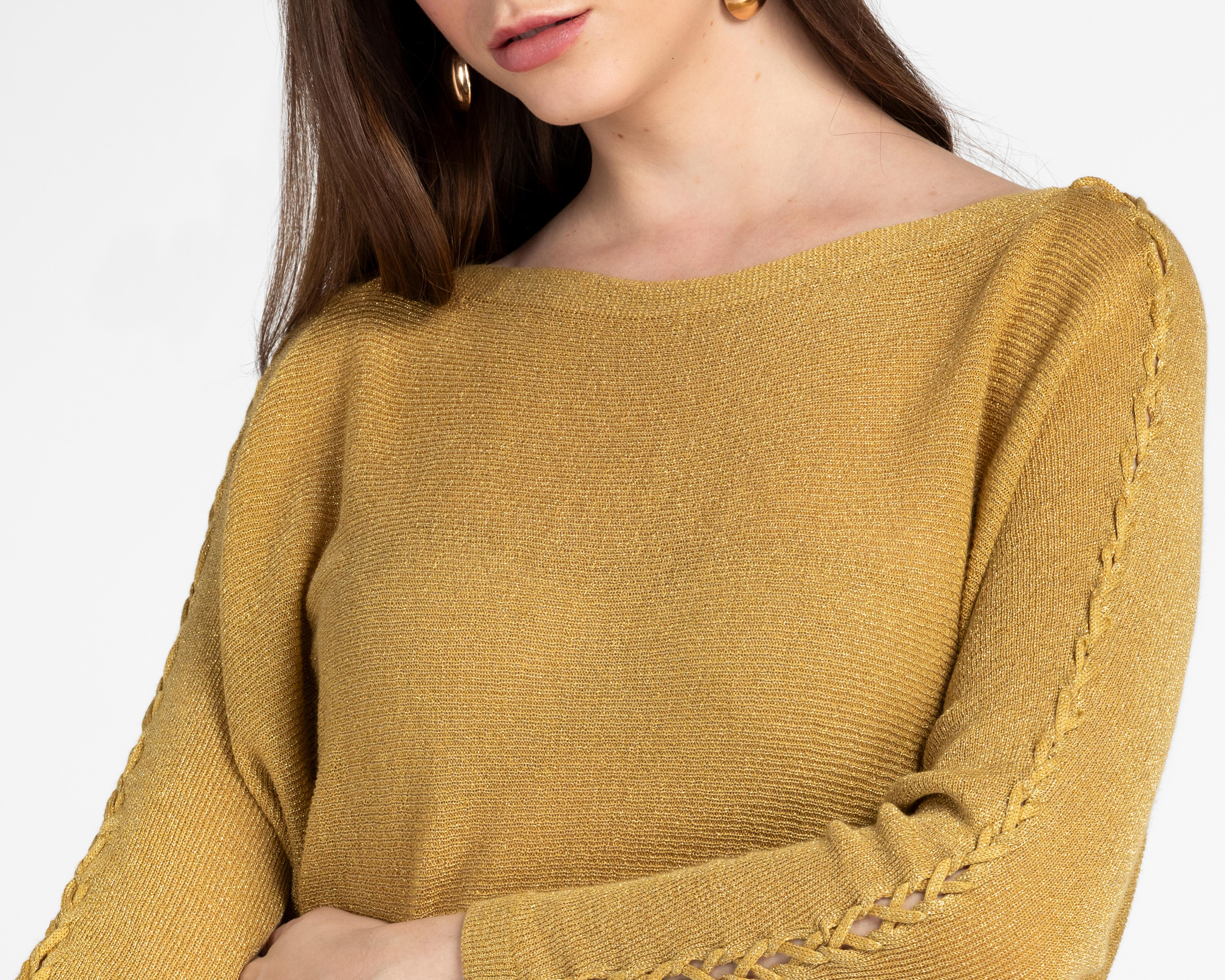 Foto 4 | Blusa Sahara con Hilo Metálico para Mujer