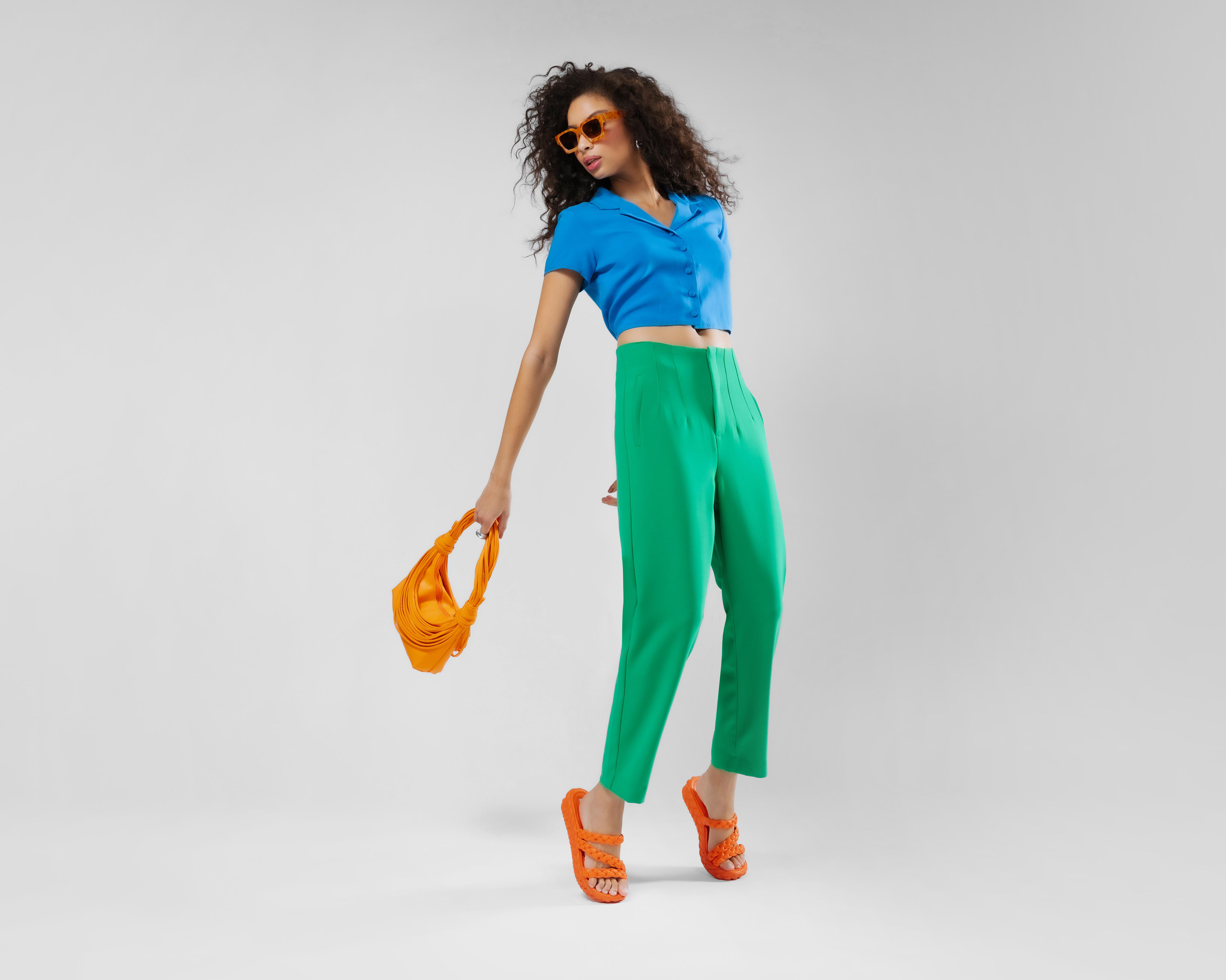 Pantalón Capri Forever 21 para Mujer