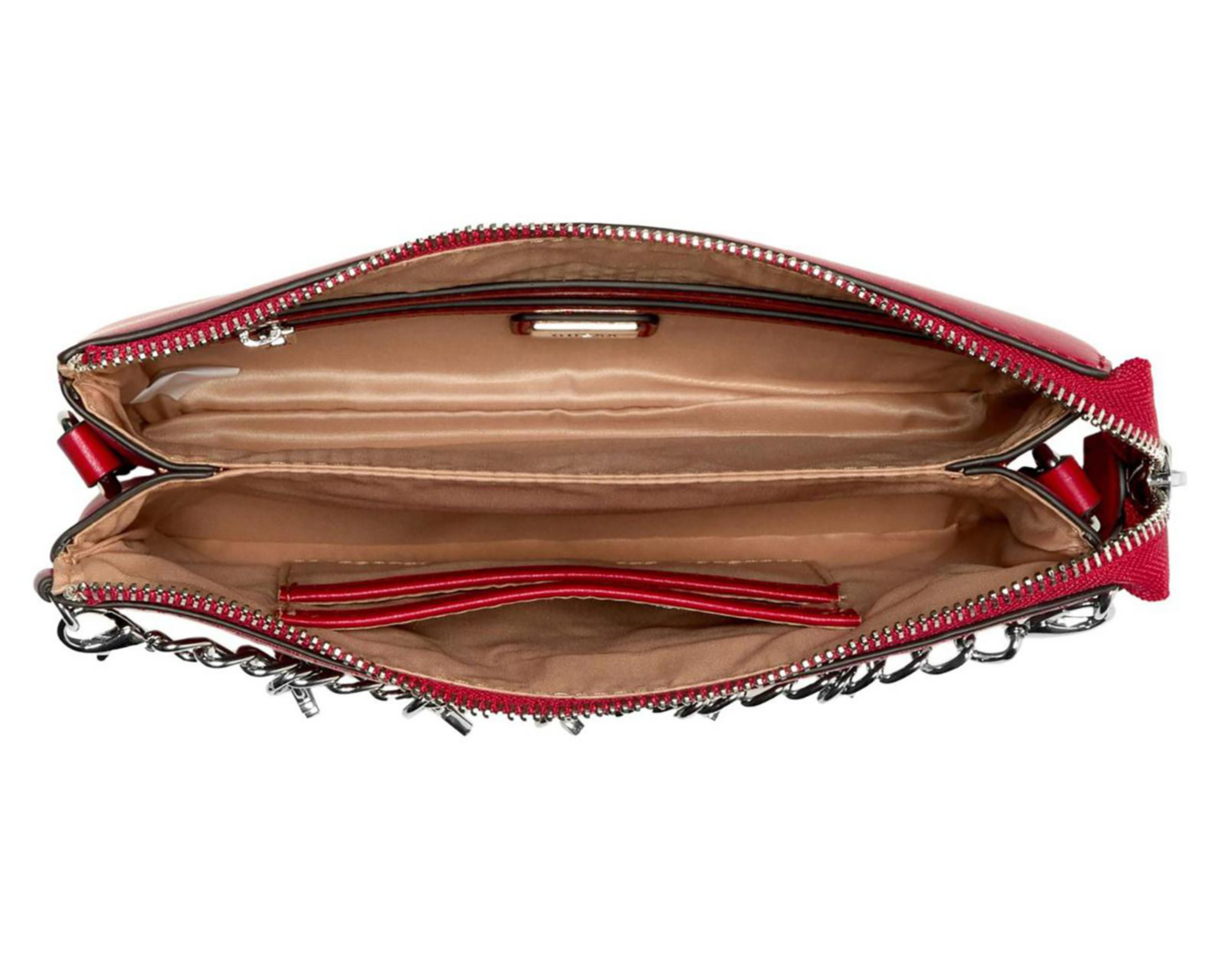 Foto 4 pulgar | Bolsa Cruzada Guess Amaranthta con Monedero