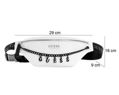 Foto 4 | Bolsa Cruzada Guess Amaranthta