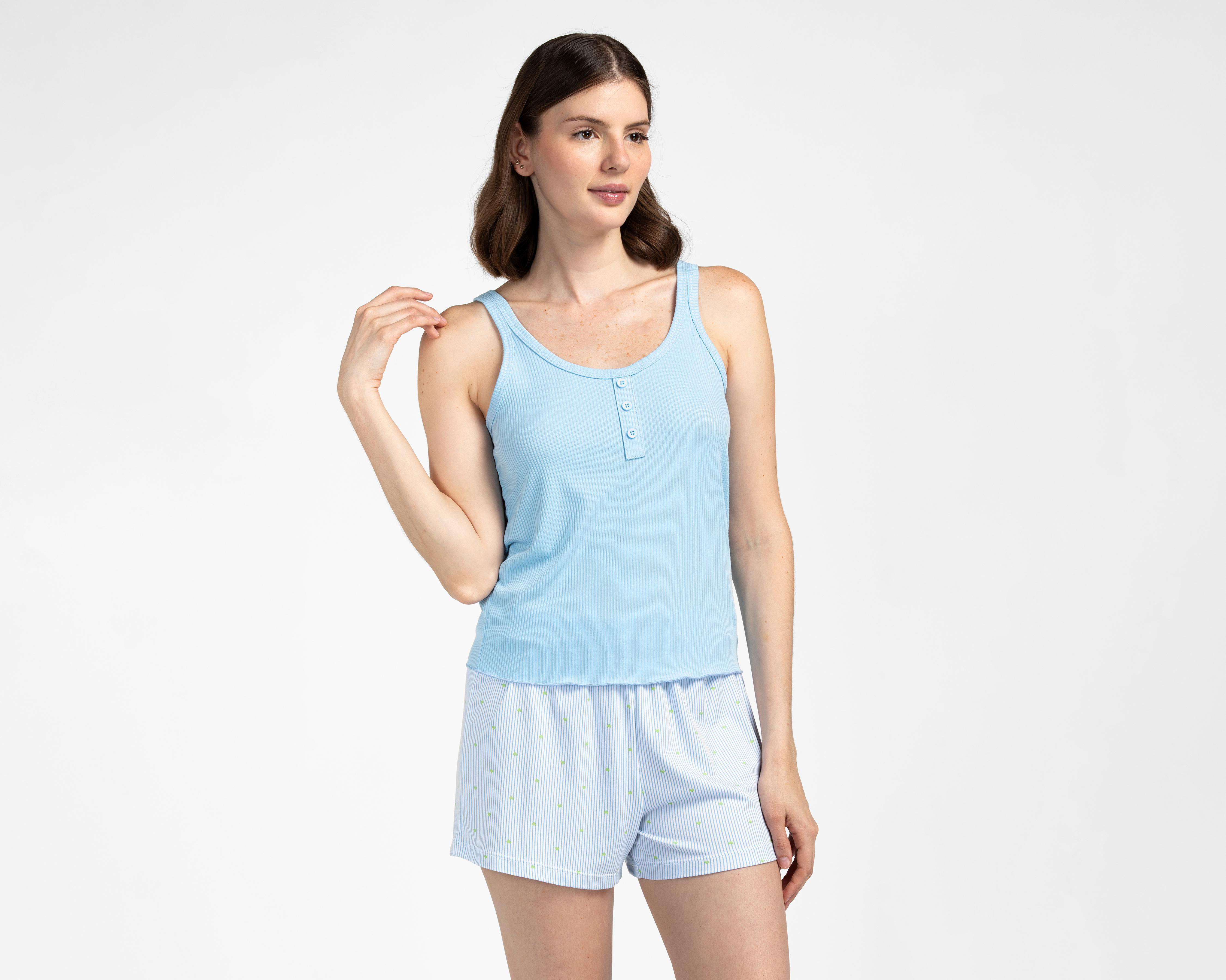 Foto 4 pulgar | Pijama Lovest para Mujer 3 Piezas