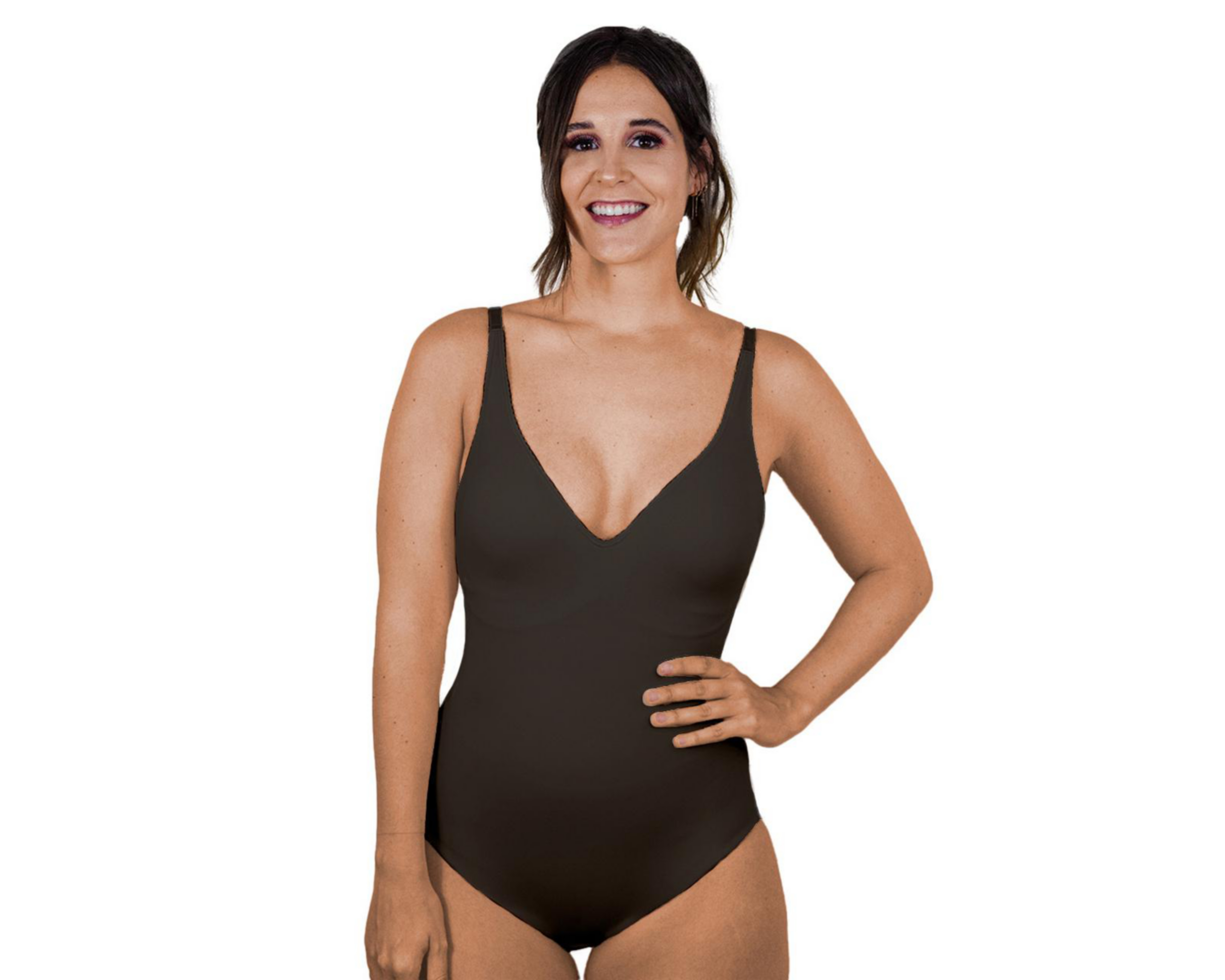 Foto 2 pulgar | Body con Control Annette Negro para Mujer