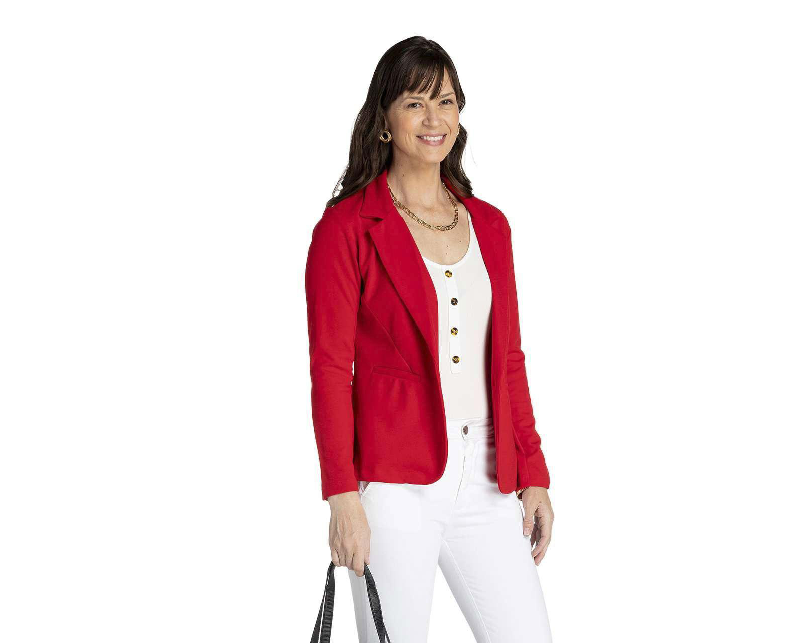 Blazer con Solapa Sahara Manga Larga