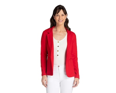 Foto 2 | Blazer con Solapa Sahara Manga Larga