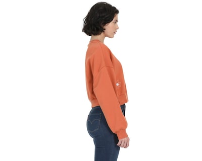 Foto 2 | Sudadera de Algodón Anaranjada Levi's para Mujer