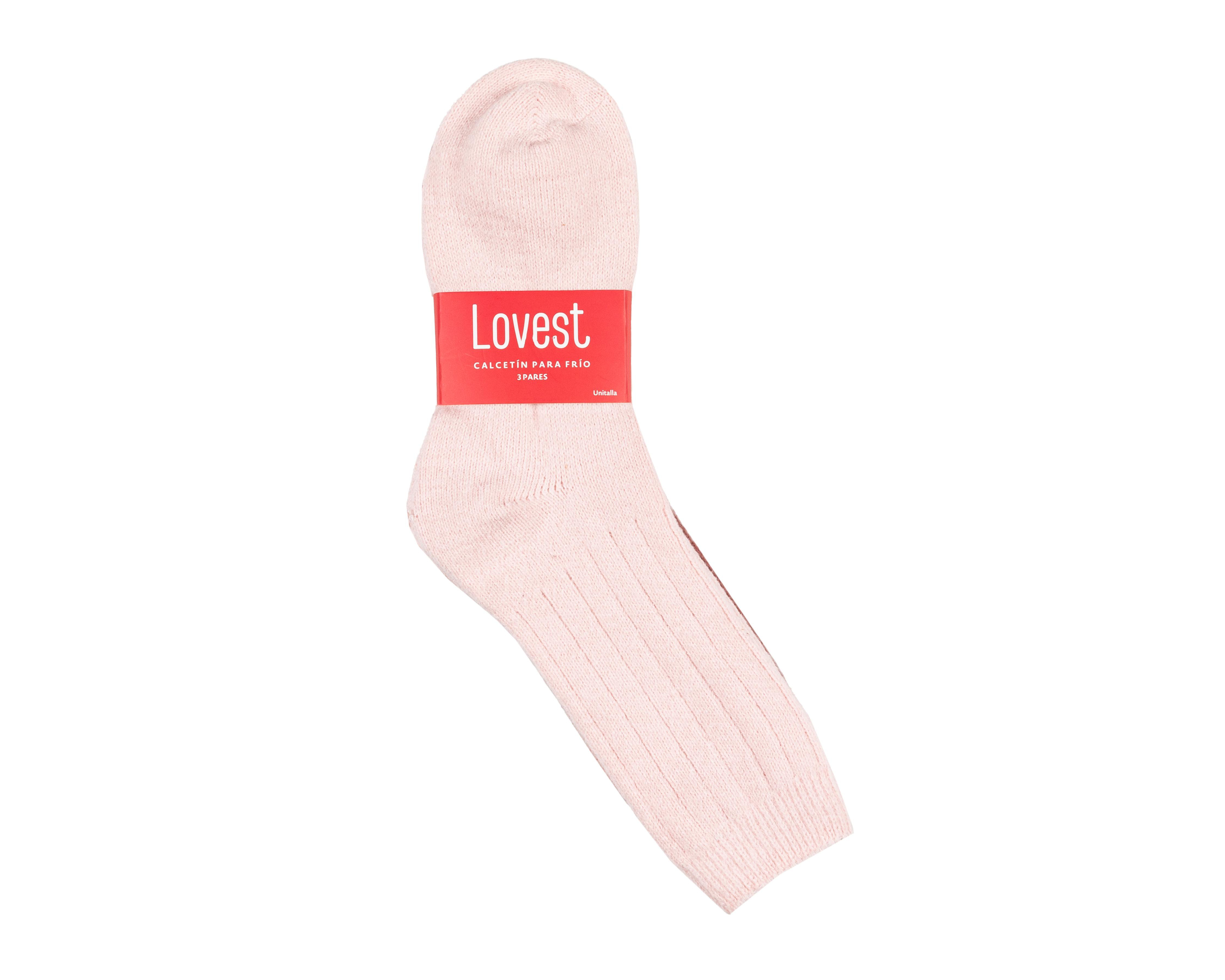 Foto 3 | Calcetas Largas Lovest para Mujer 3 Pares