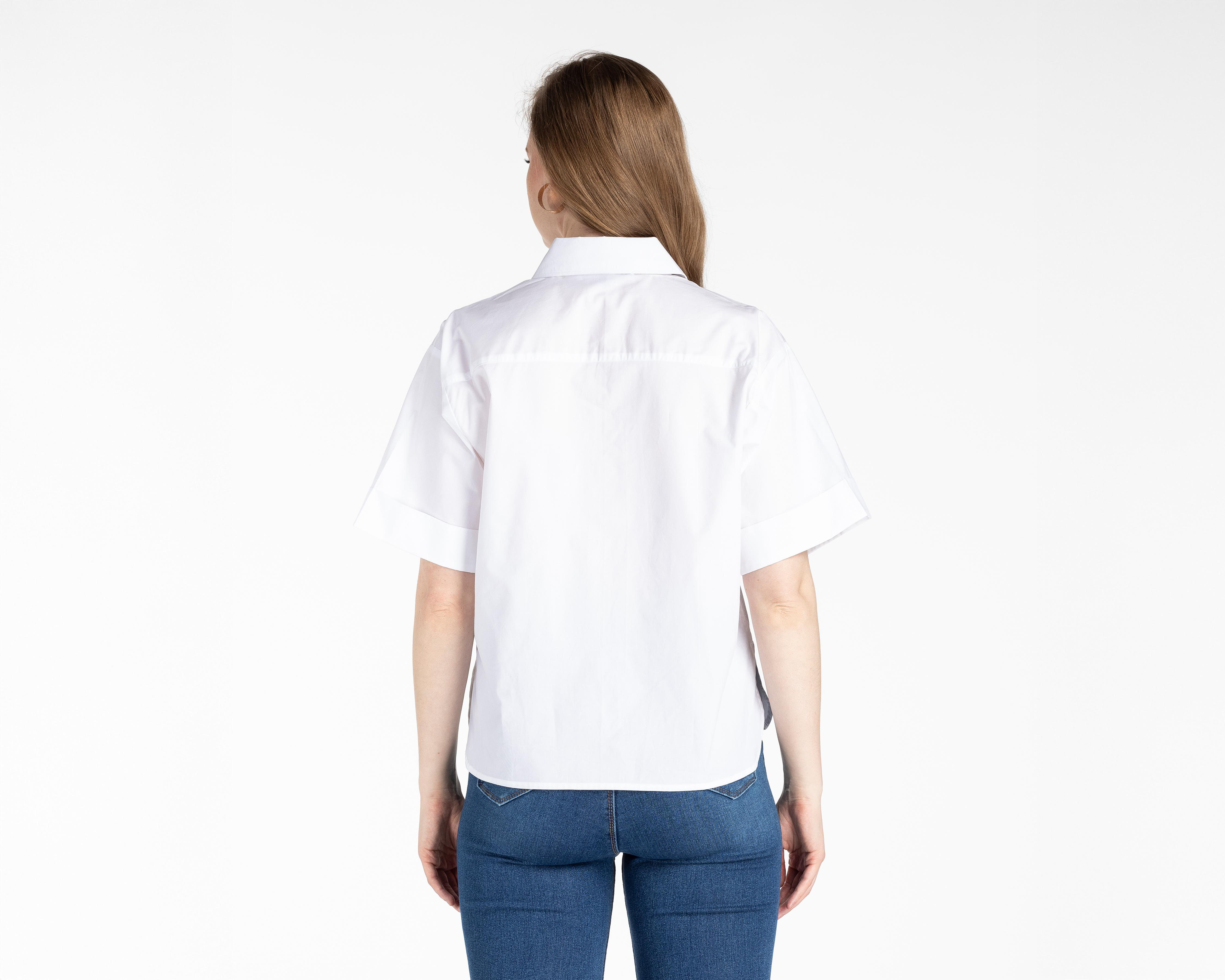 Foto 4 pulgar | Blusa Manga Corta Refill para Mujer