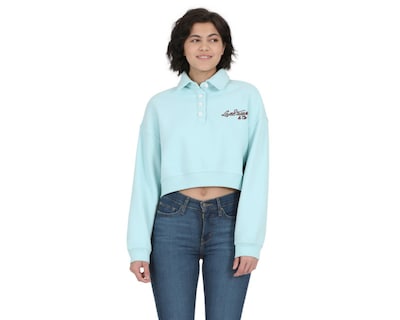 Foto 1 | Sudadera Cuello Polo Levi's para Mujer