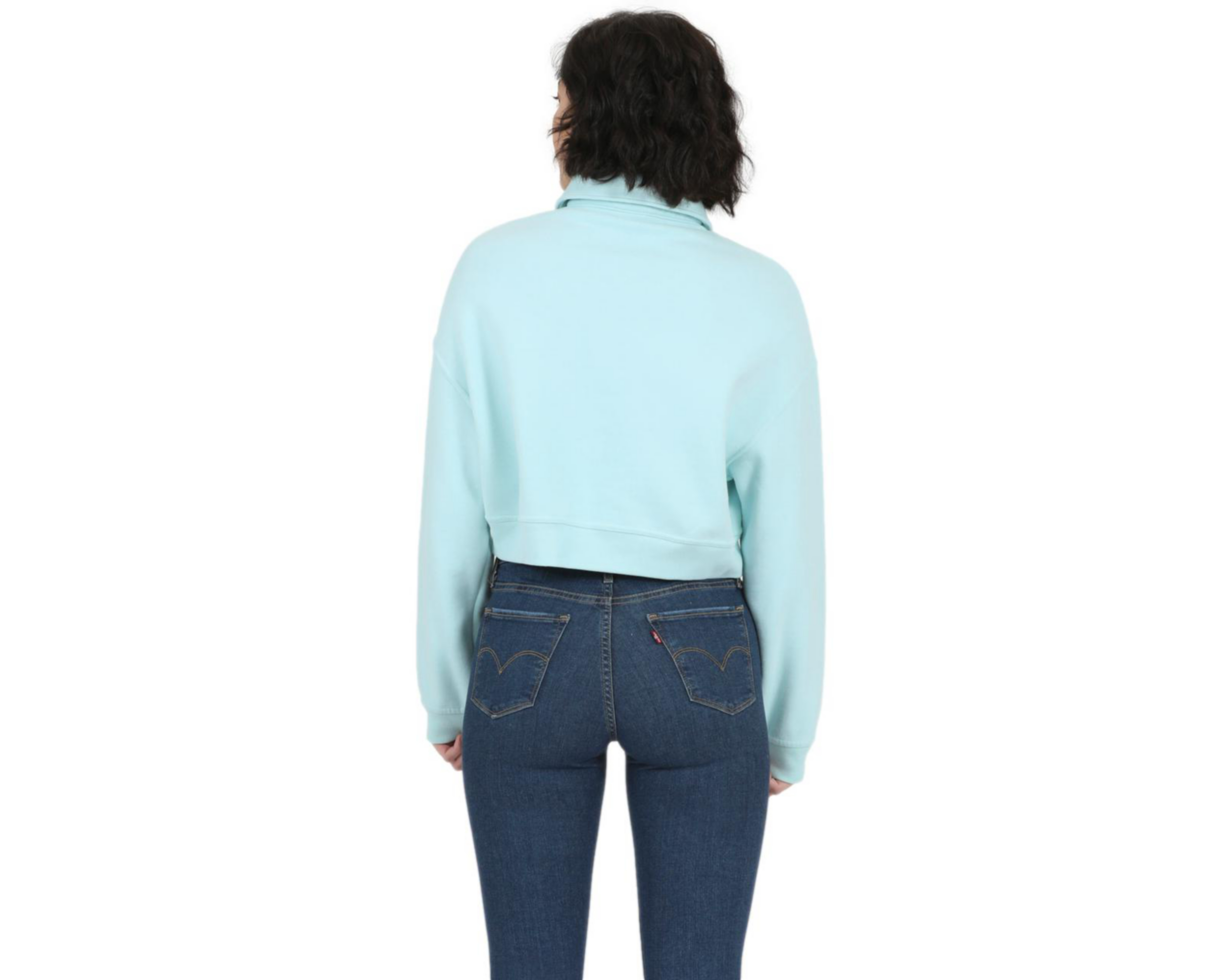 Foto 4 pulgar | Sudadera Cuello Polo Levi's para Mujer
