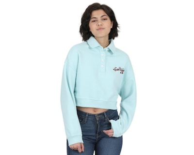 Foto 4 | Sudadera Cuello Polo Levi's para Mujer