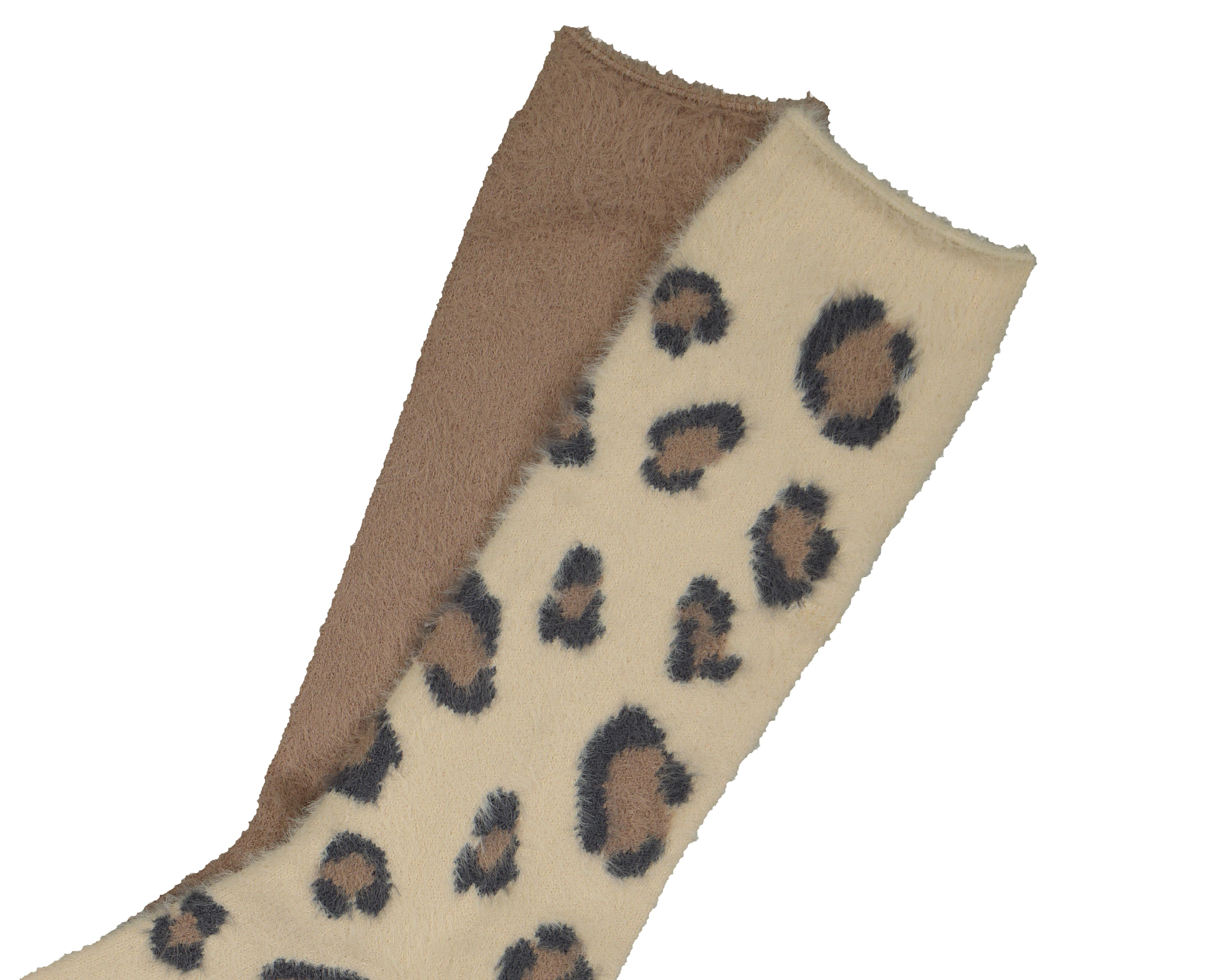 Foto 3 pulgar | Calcetas Largas Lovest Gruesas para Mujer 2 Pares