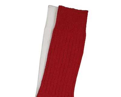 Foto 2 | Calcetas Largas Lovest Acanaladas para Mujer 2 Pares
