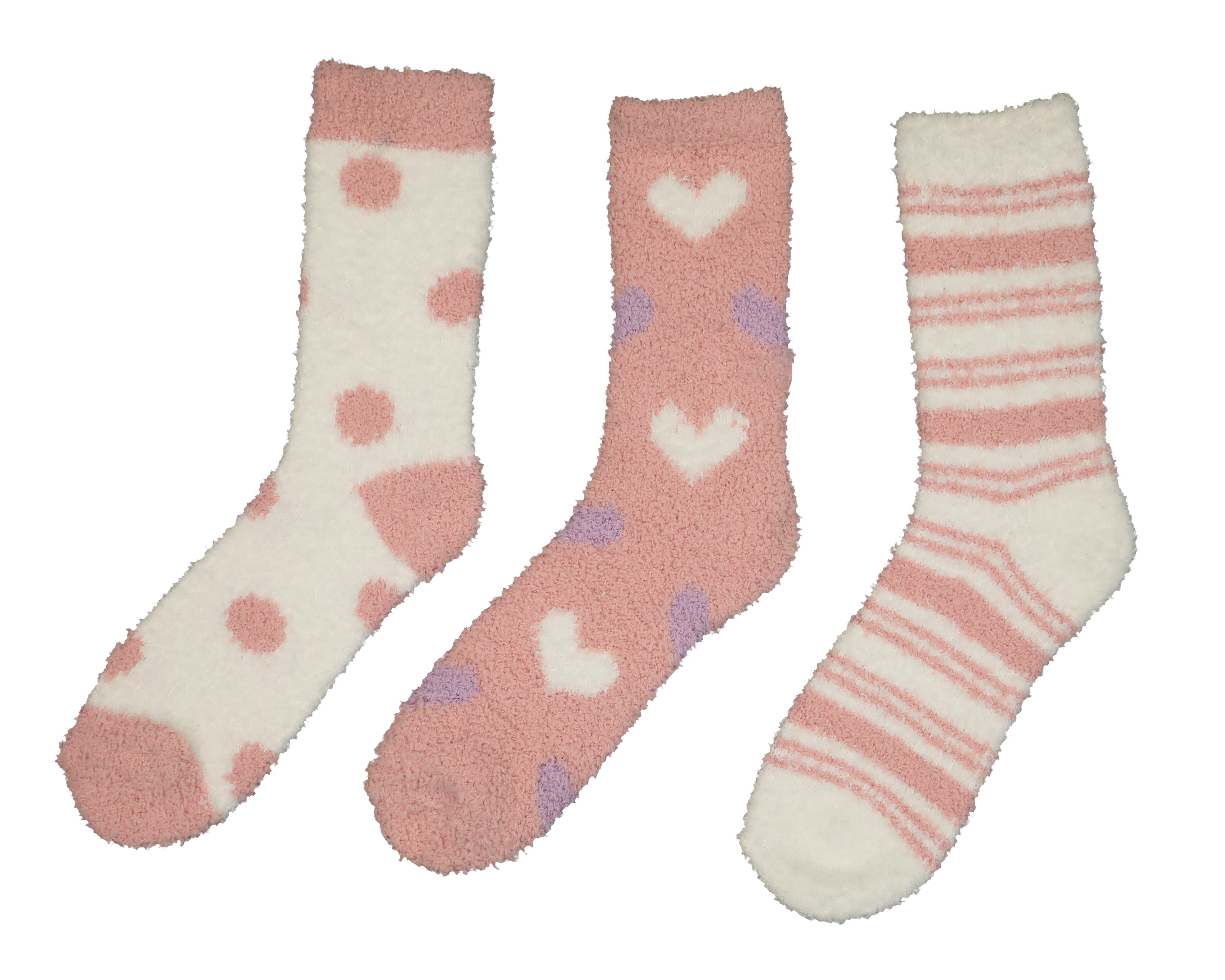 Foto 2 pulgar | Calcetas Largas Lovest Gruesas para Mujer 3 Pares