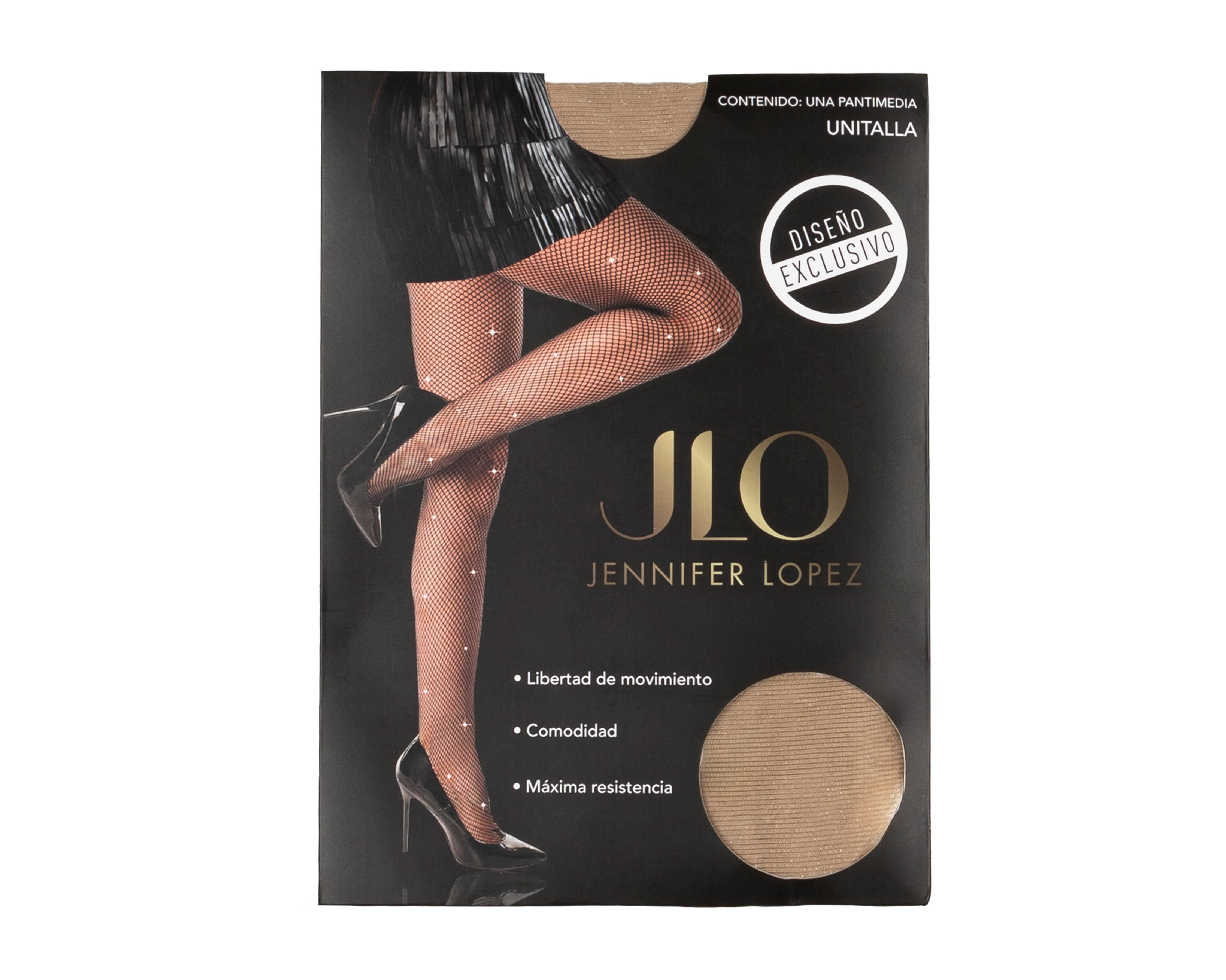 Foto 2 pulgar | Pantimedias Beige Jennifer Lopez