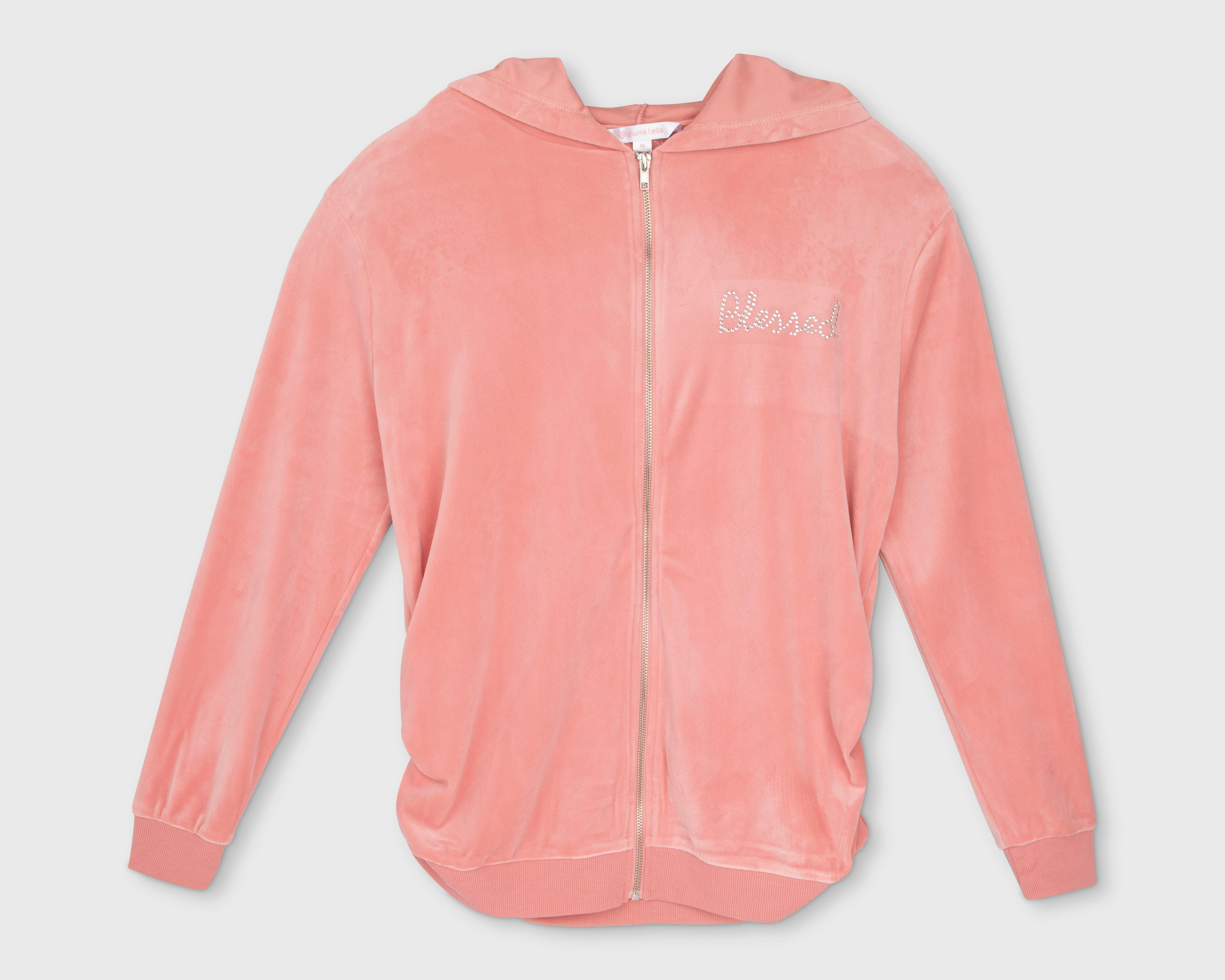Foto 1 | Sudadera de Maternidad Rosa Mamá Bella