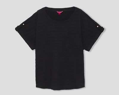 Foto 1 | Blusa Negra Sahara para Mujer