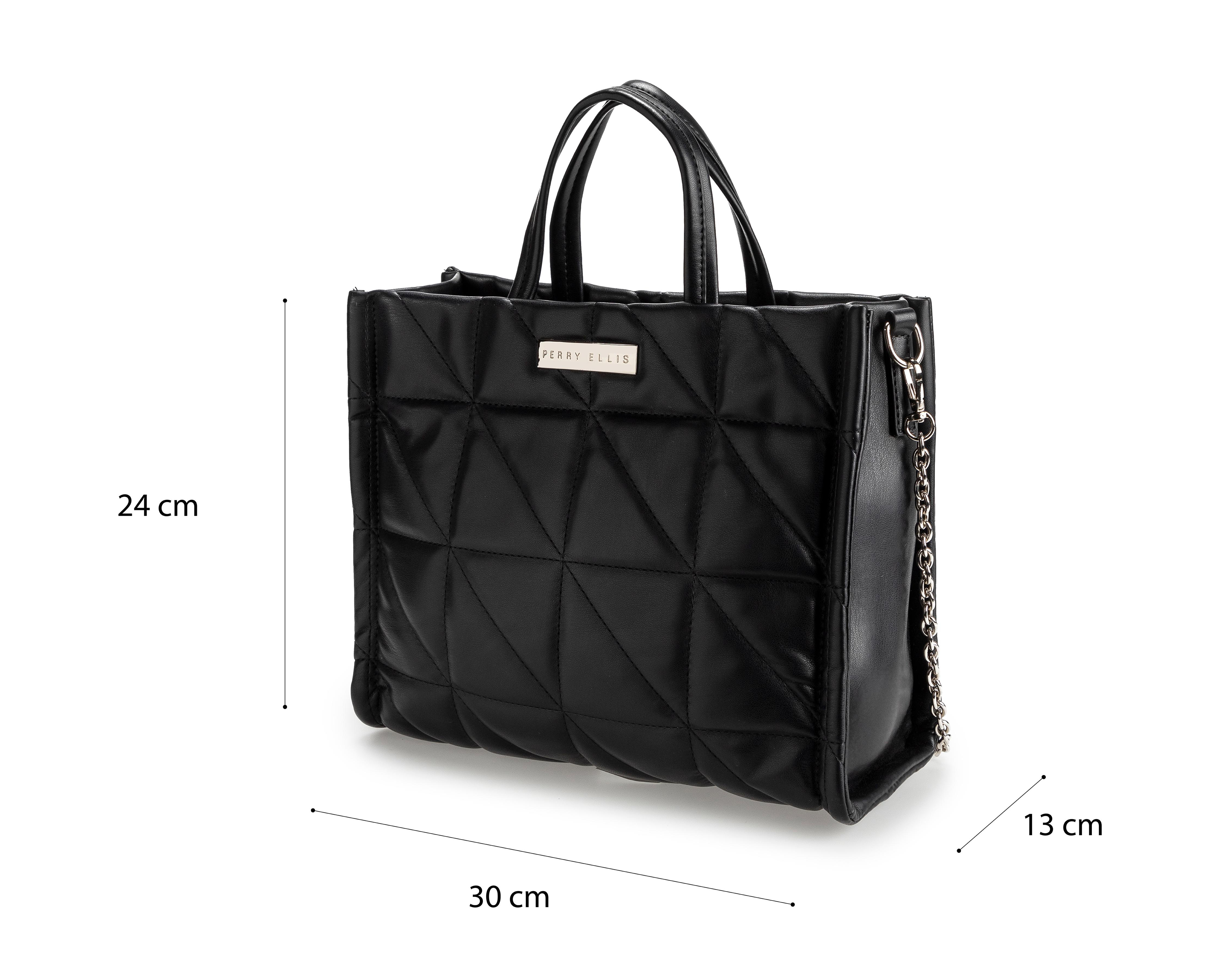 Foto 6 pulgar | Bolsa de Mano Perry Ellis