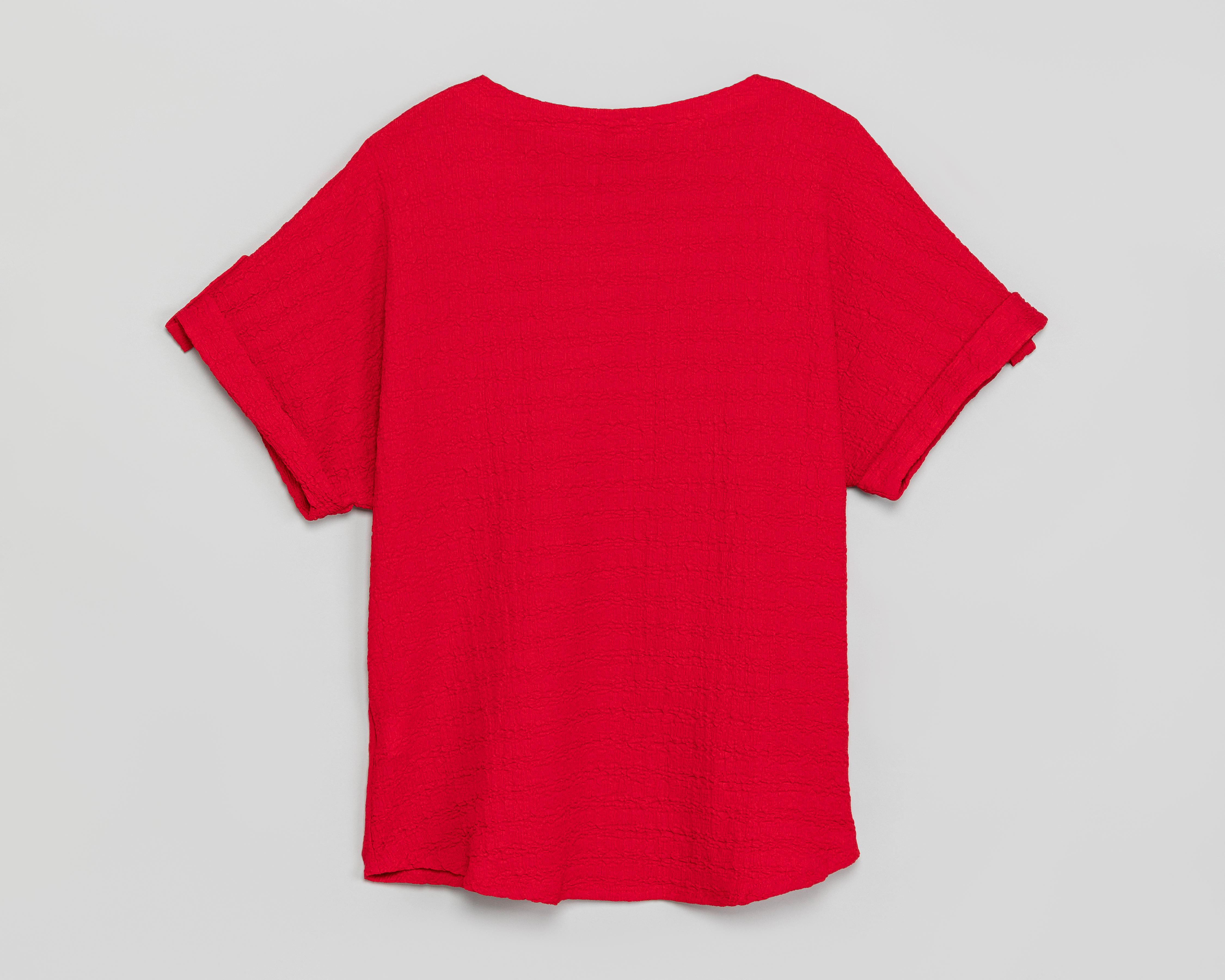 Foto 3 pulgar | Blusa Roja Sahara para Mujer