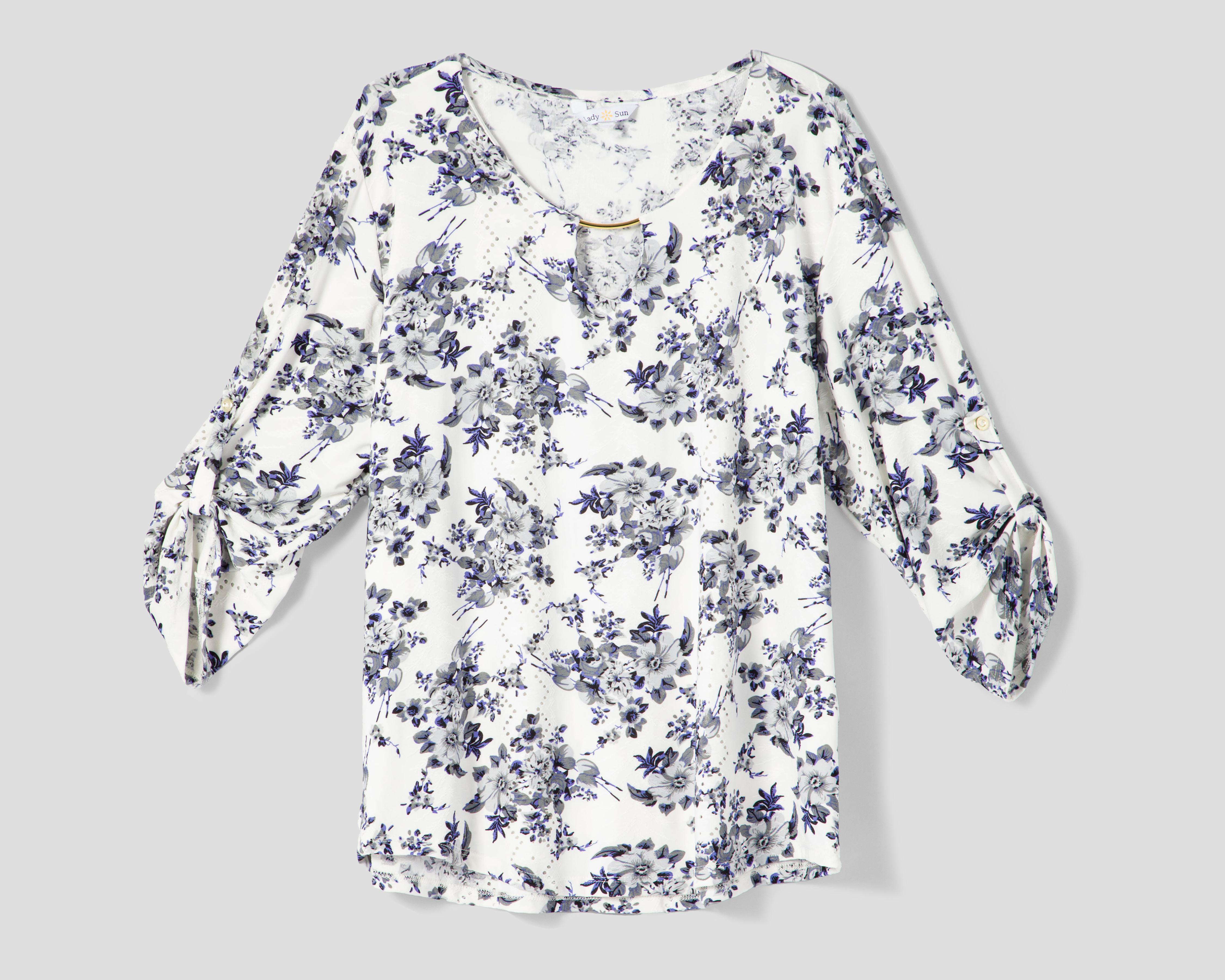 Foto 2 pulgar | Blusa Lady Sun Estampada para Mujer