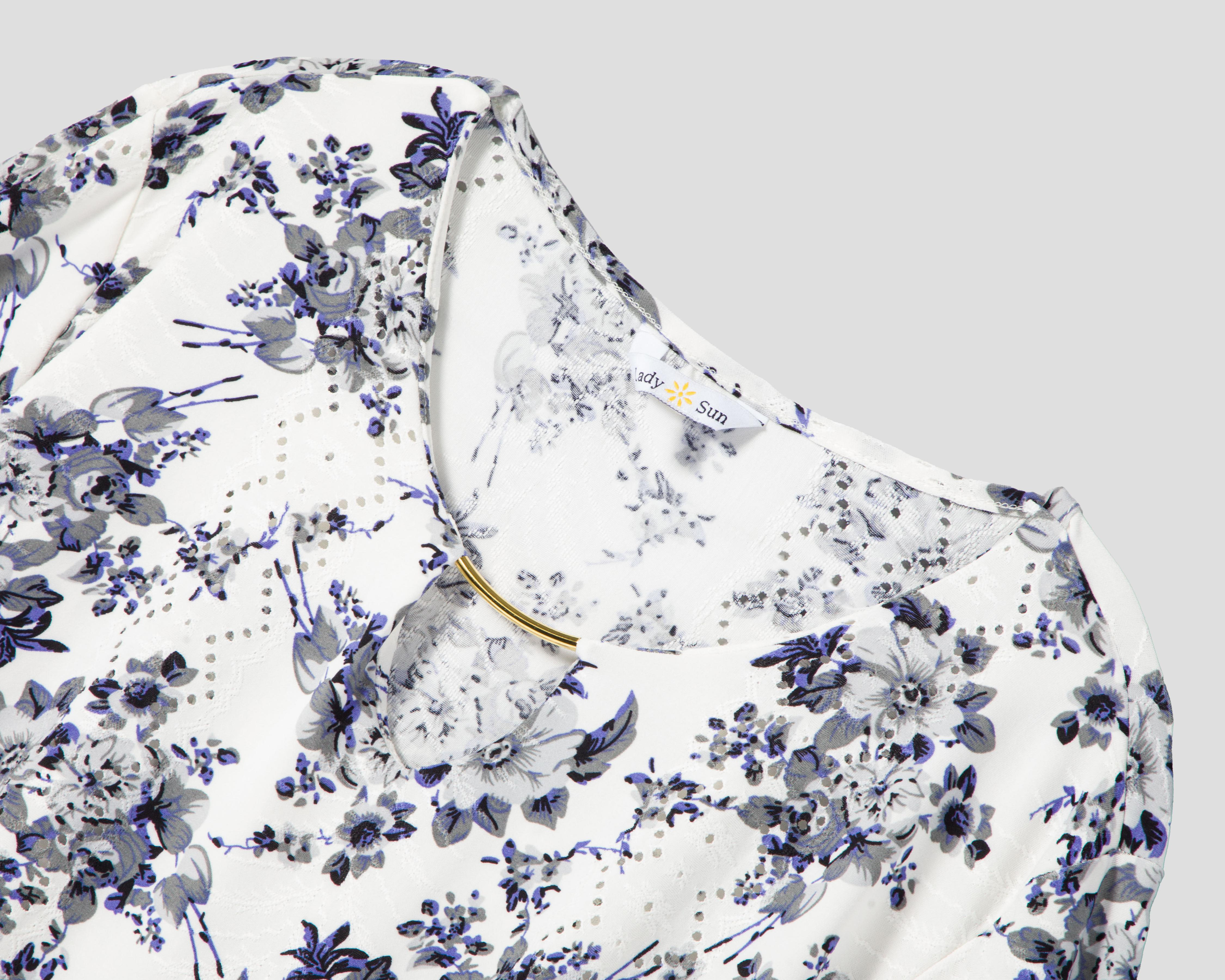 Foto 4 pulgar | Blusa Lady Sun Estampada para Mujer