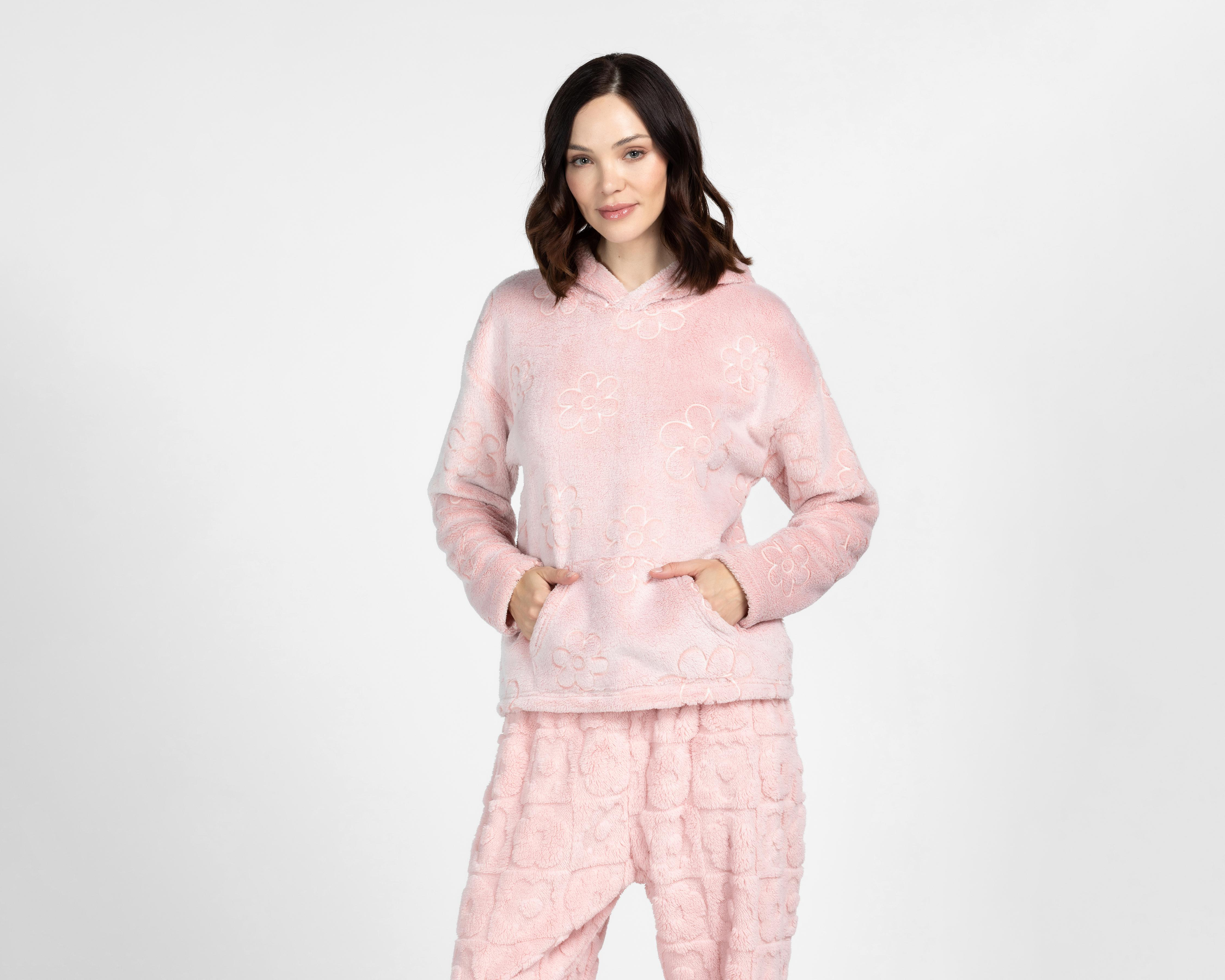 Foto 4 pulgar | Pijama Lovest Floreada para Mujer 2 Piezas