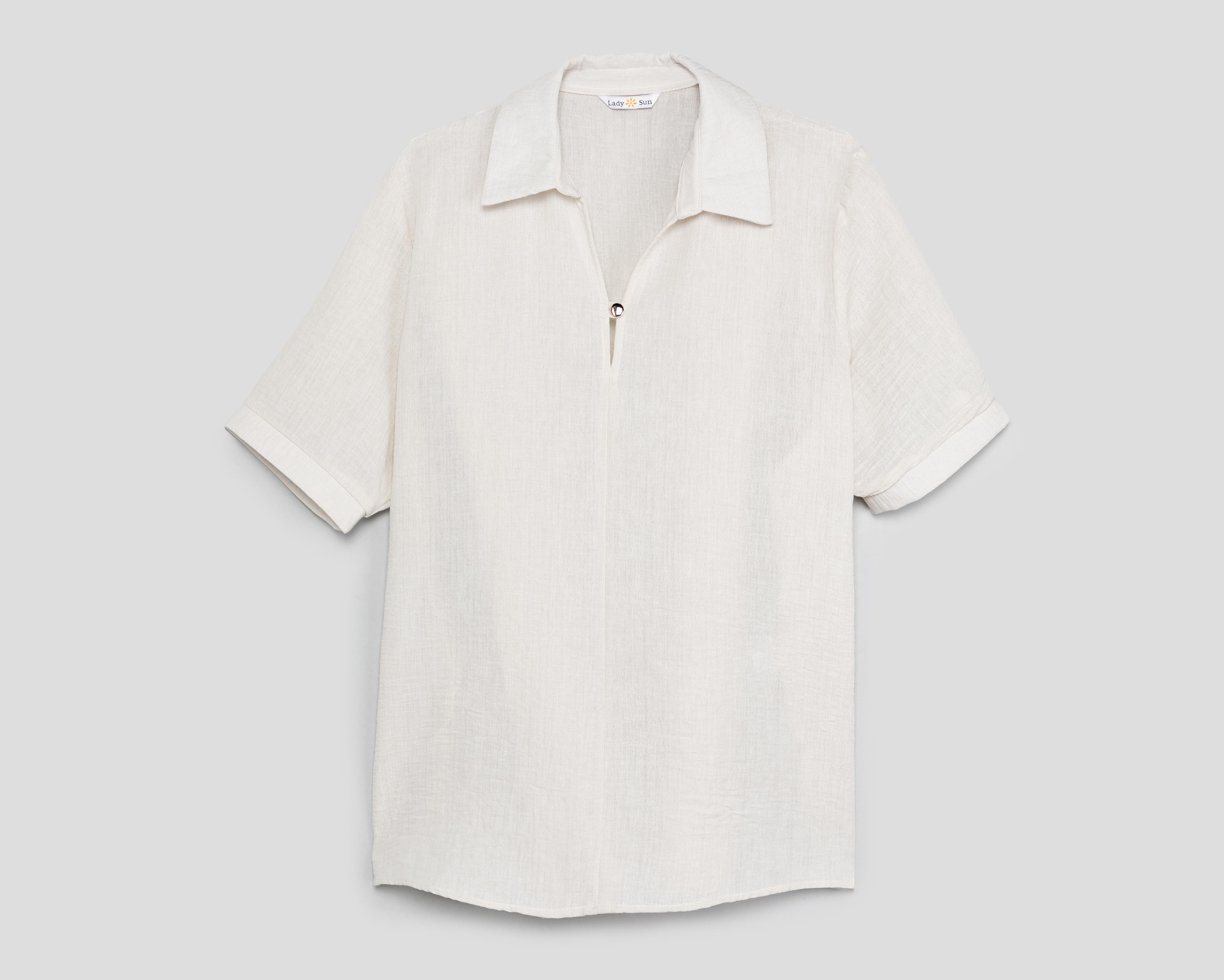 Blusa Manga Corta Lady Sun para Mujer