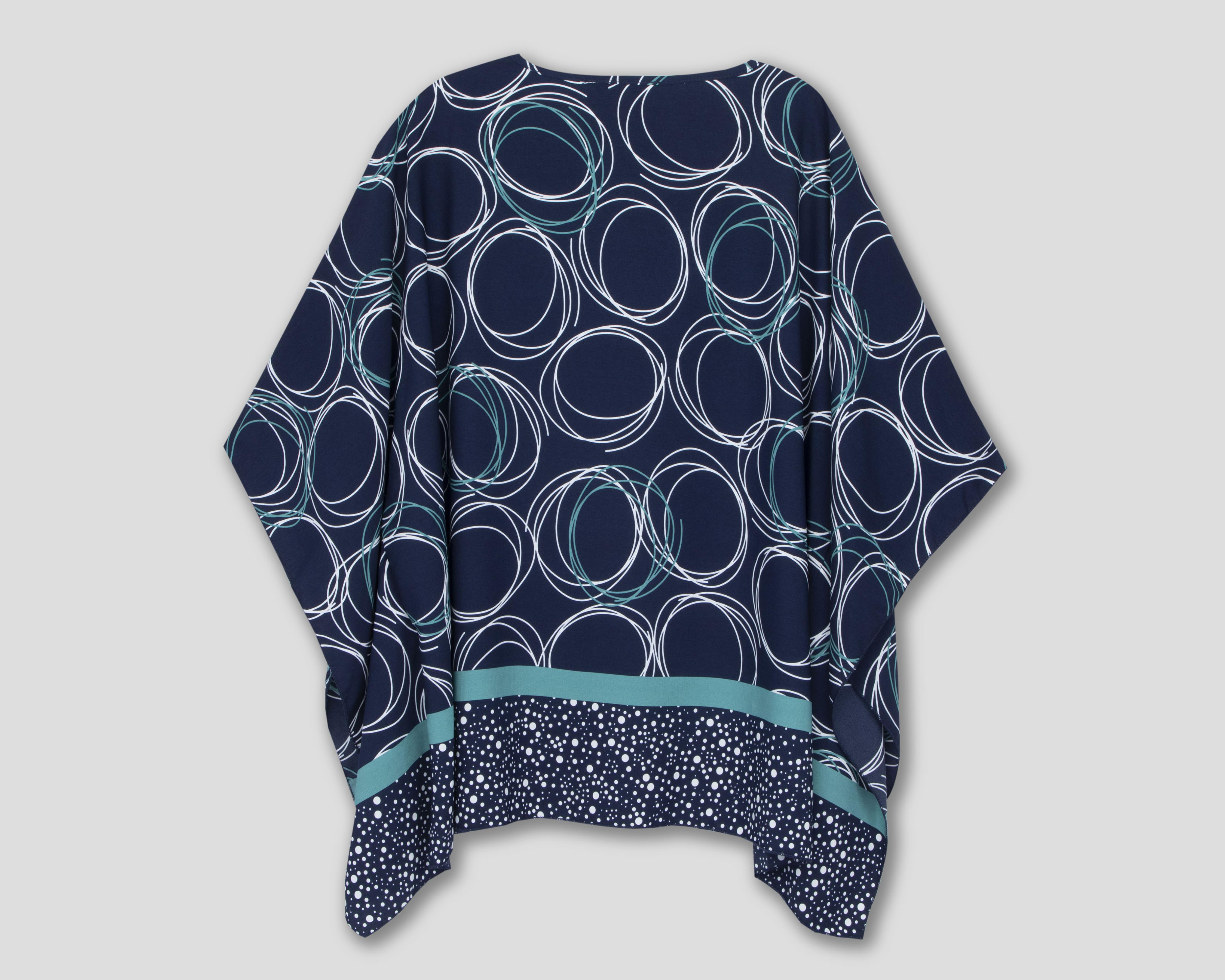 Foto 3 pulgar | Blusa Lady Sun con Collar para Mujer