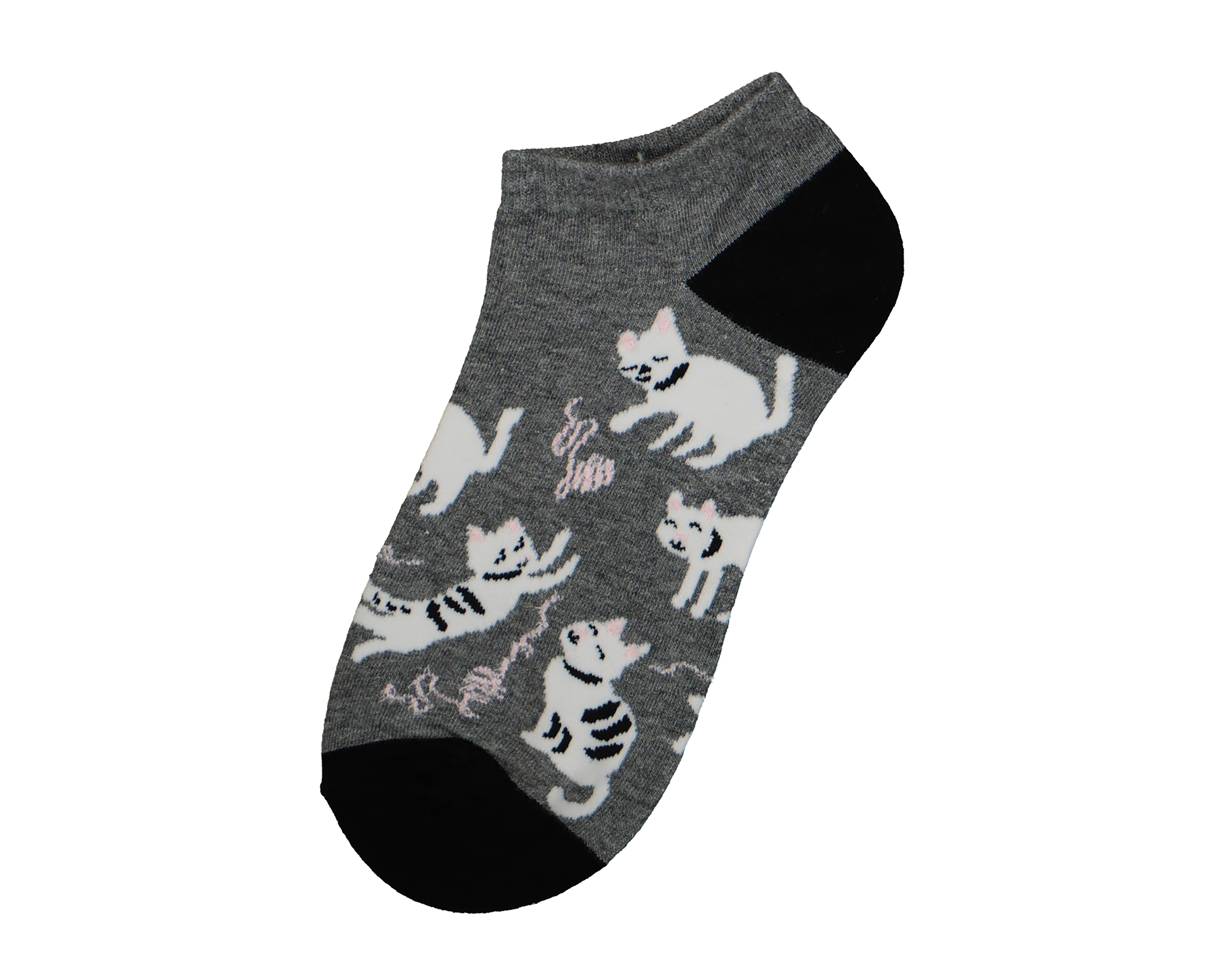 Foto 6 pulgar | Calcetas Tines Lovest Estampadas para Mujer 6 Pares