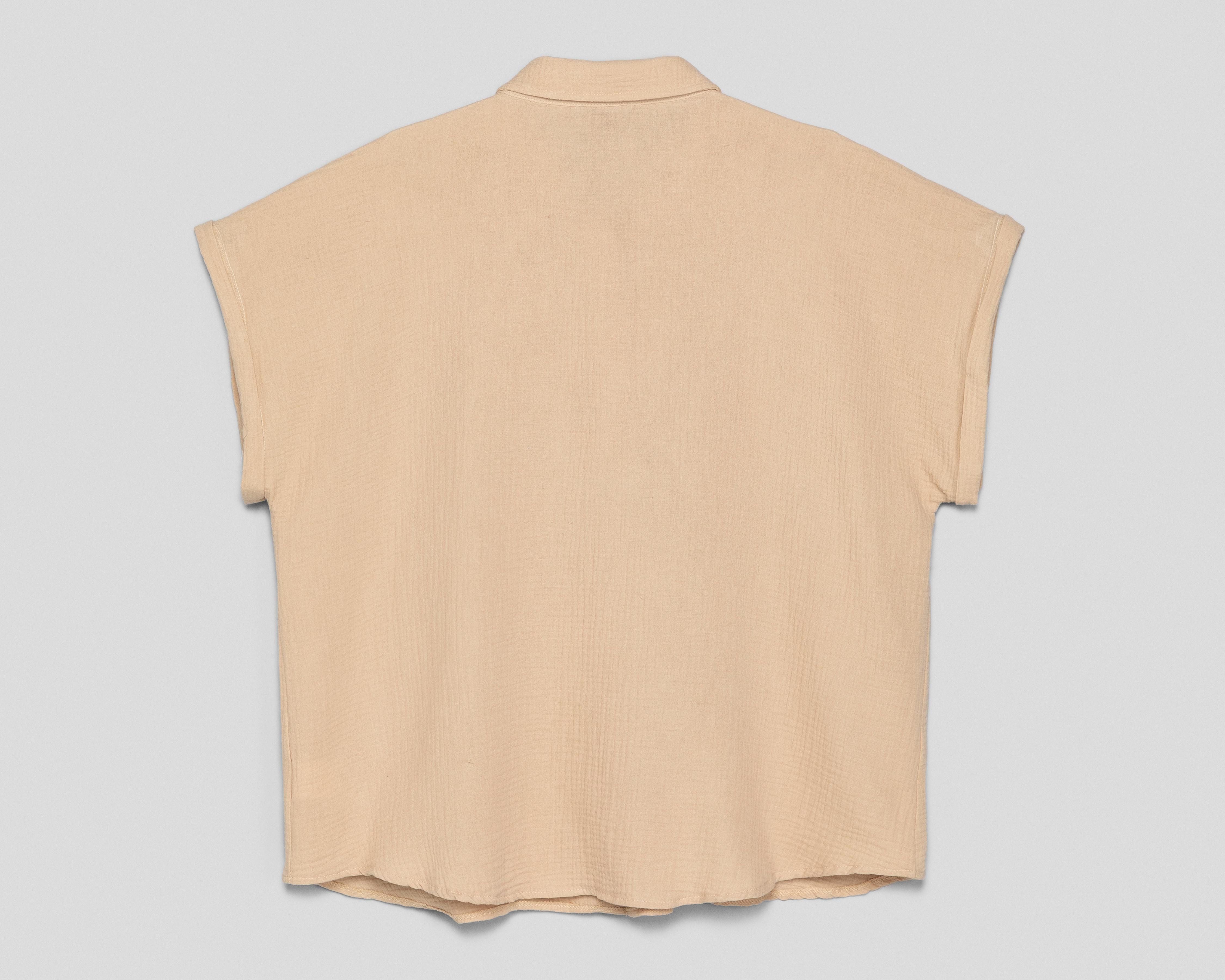 Foto 3 pulgar | Blusa Manga Corta Sahara para Mujer