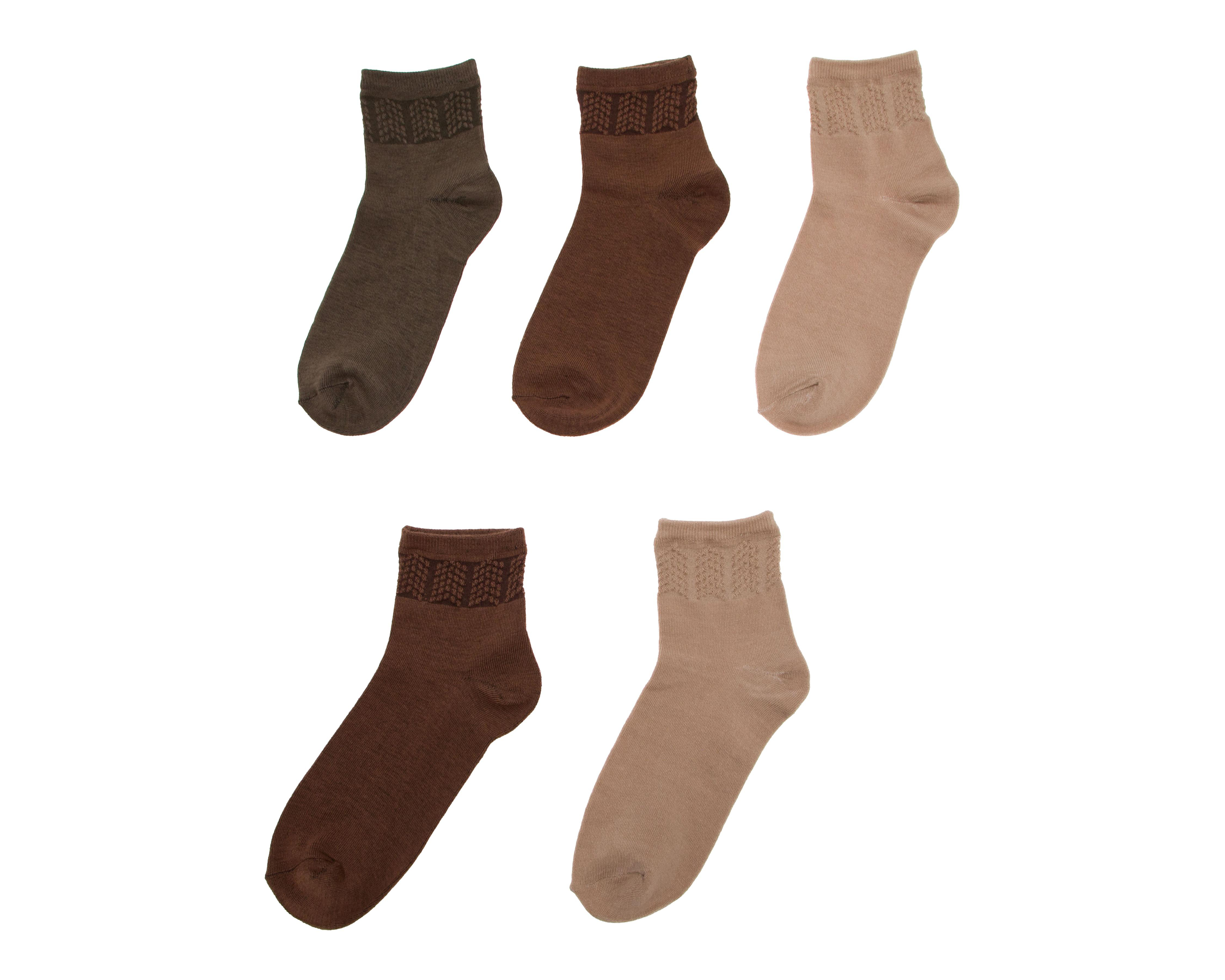 Calcetas Badgley Mischka para Mujer 5 pares