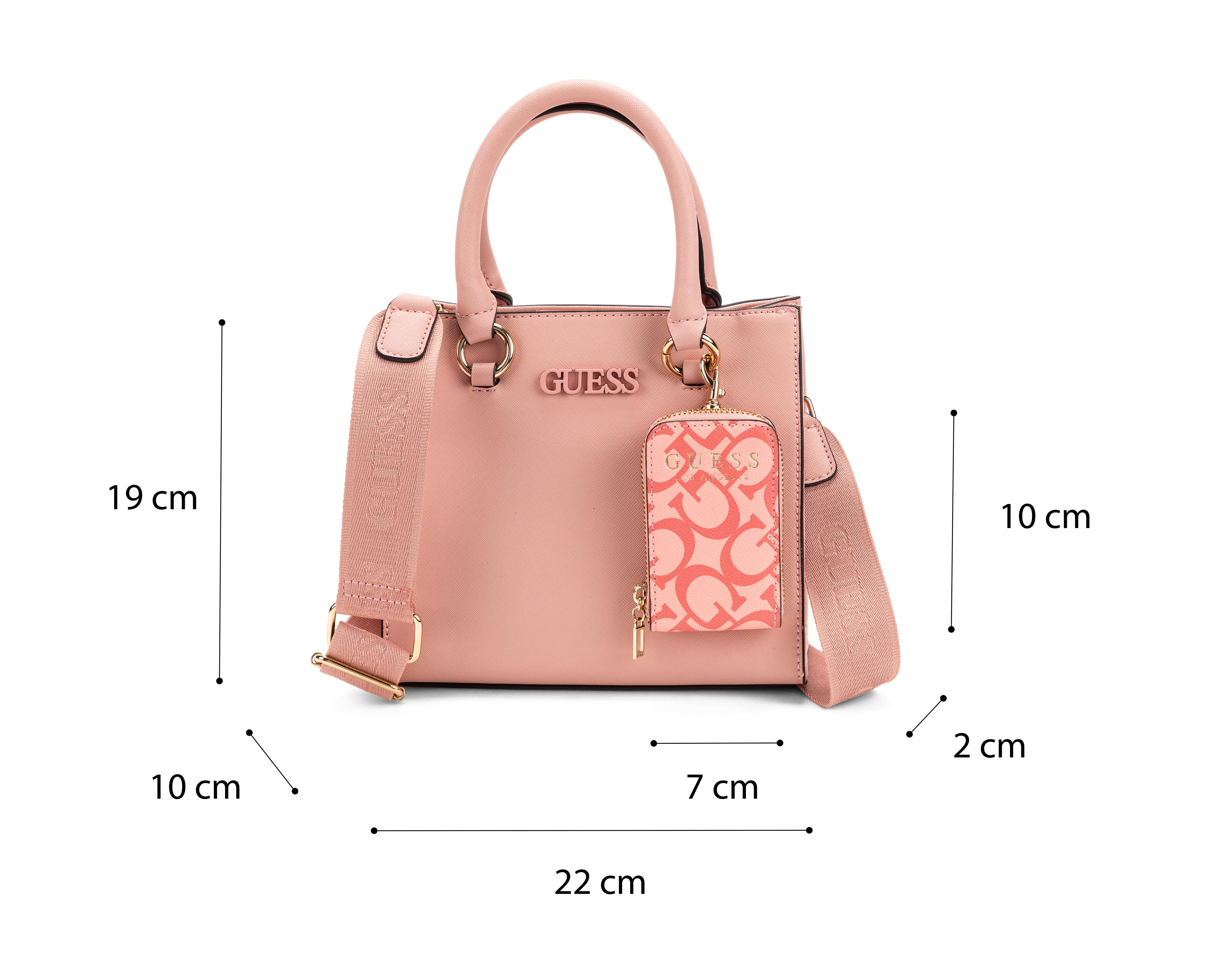 Foto 5 | Bolsa Cruzada Guess con Monedero