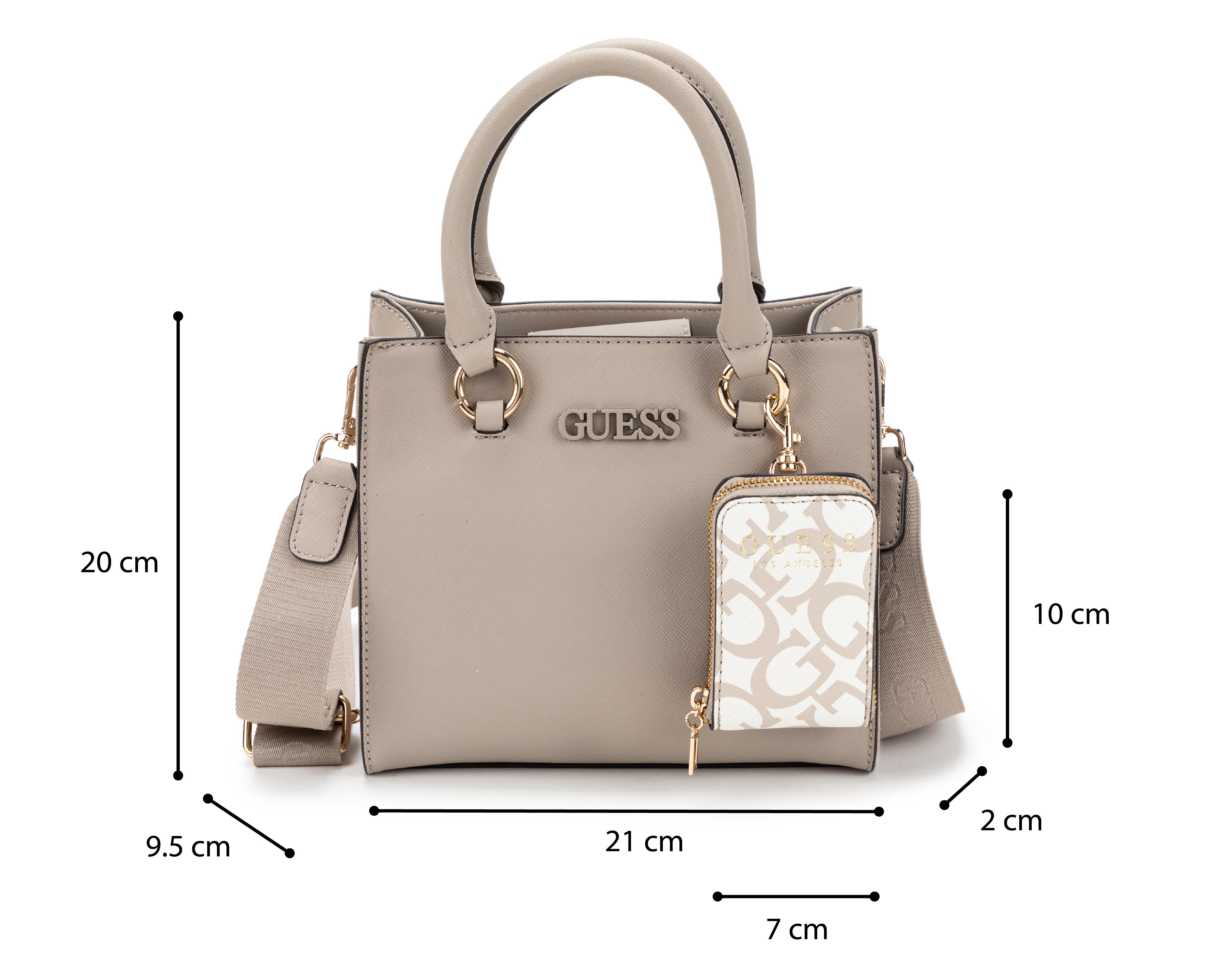Foto 6 | Bolsa Cruzada Guess con Monedero