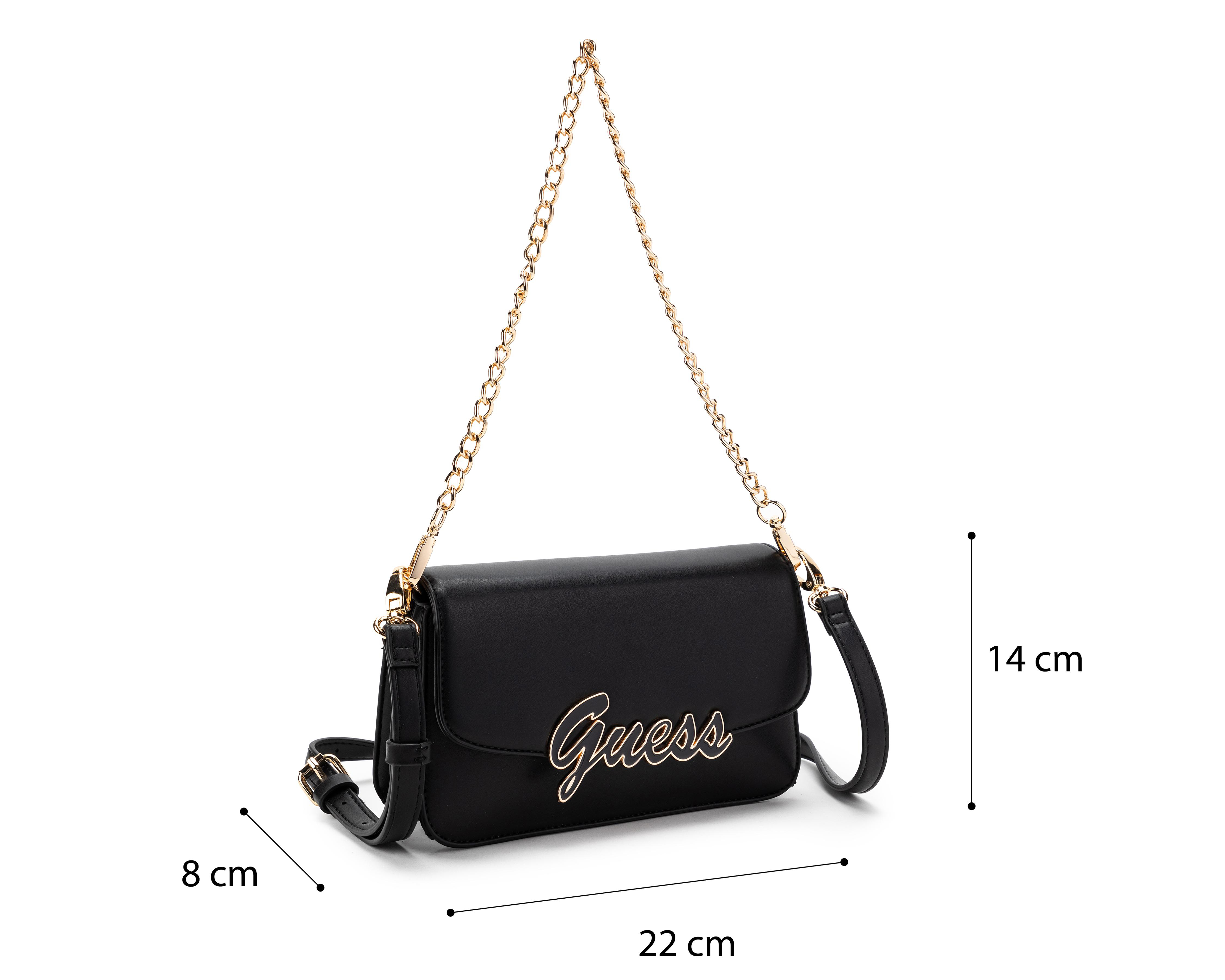 Foto 6 pulgar | Bolsa Cruzada Guess Abeille