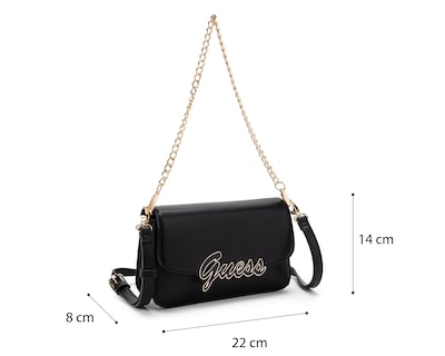 Foto 5 | Bolsa Cruzada Guess Abeille