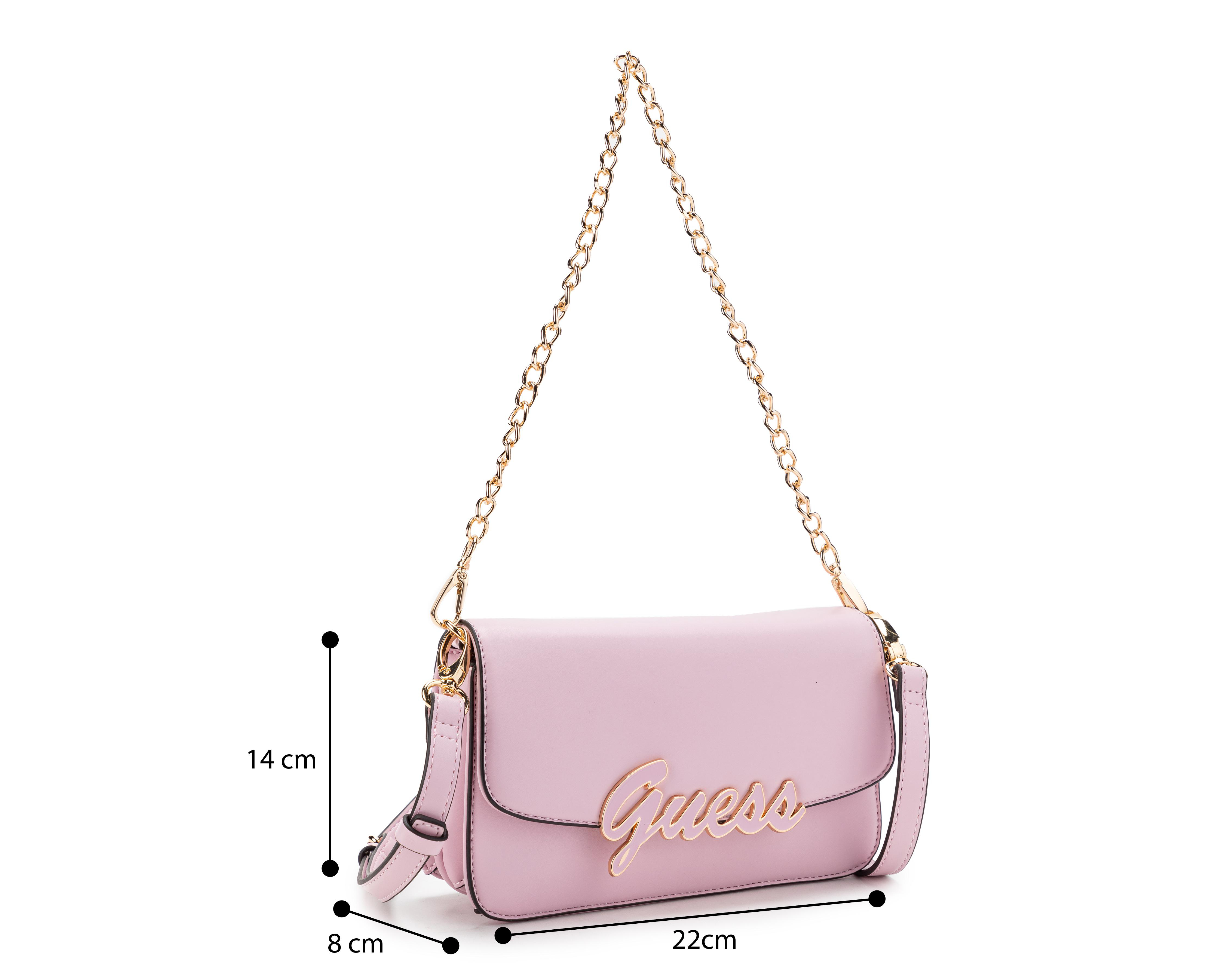 Foto 5 | Bolsa Cruzada Guess Abeille