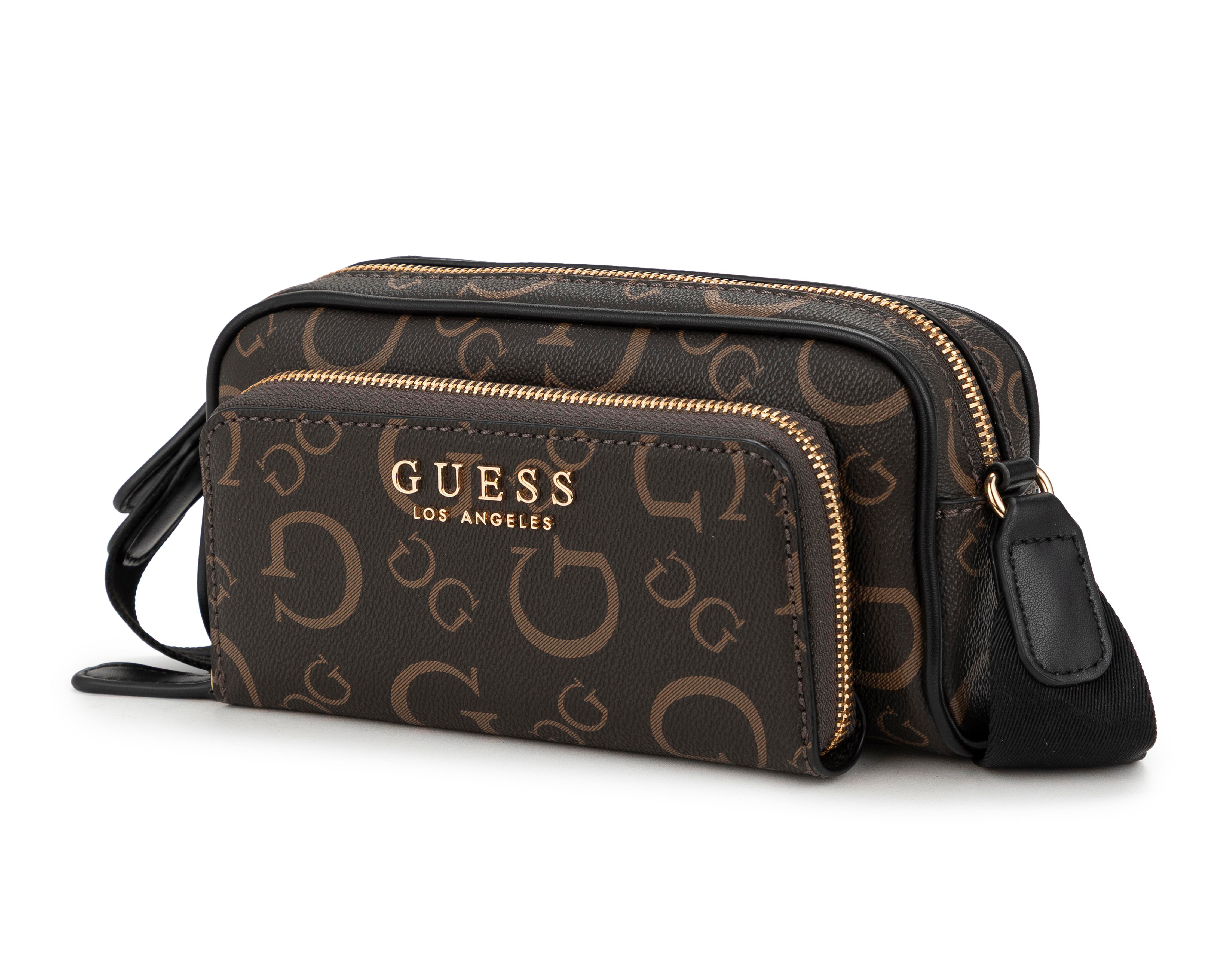 Foto 3 pulgar | Bolsa Cruzada Guess Saffron