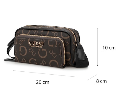Foto 5 | Bolsa Cruzada Guess Saffron