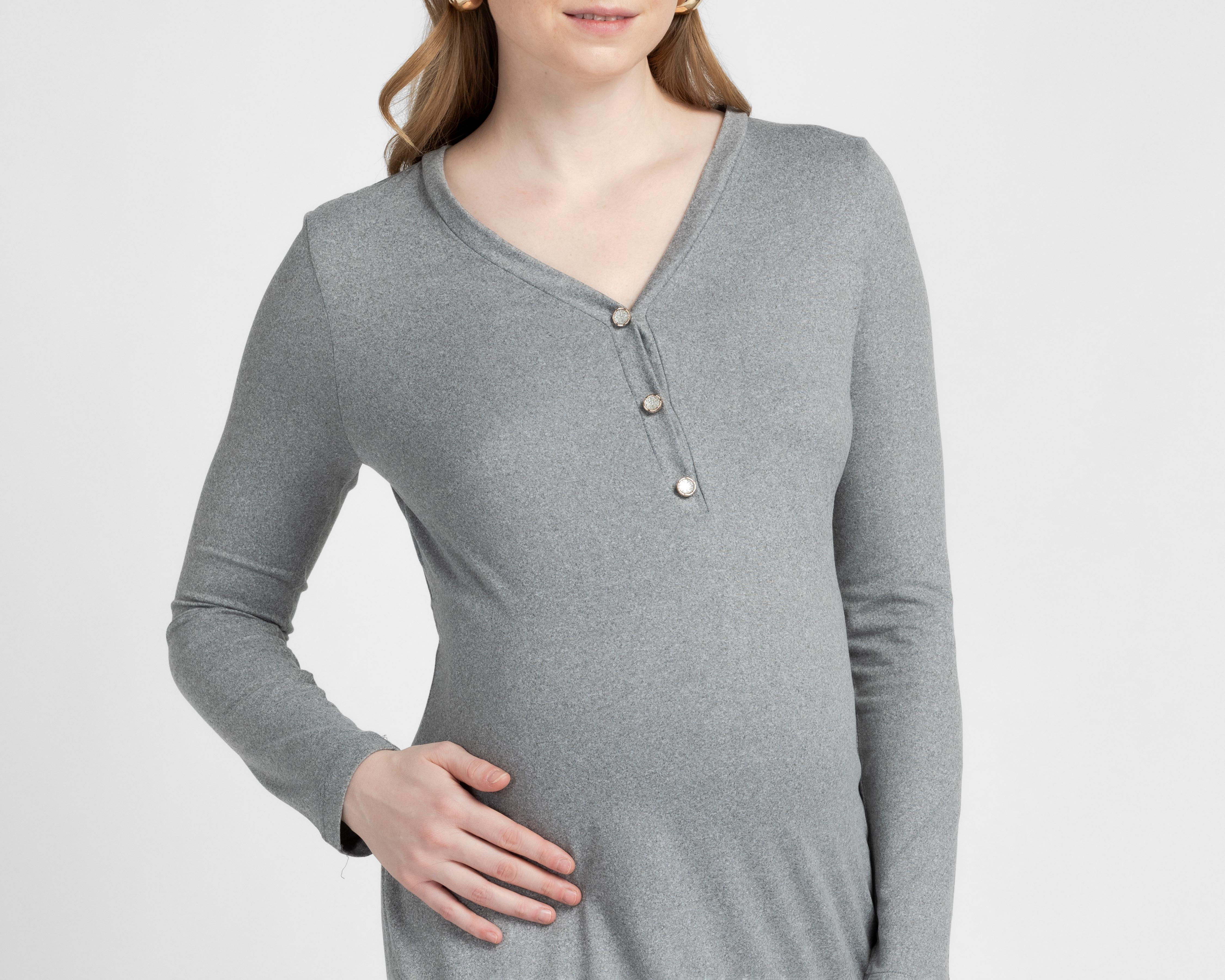 Foto 4 | Vestido de Maternidad Manga Larga Mamá Bella