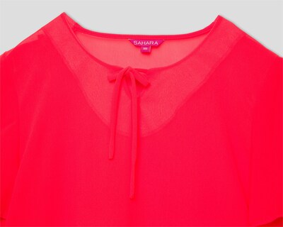 Foto 3 | Blusa Manga Corta Sahara para Mujer