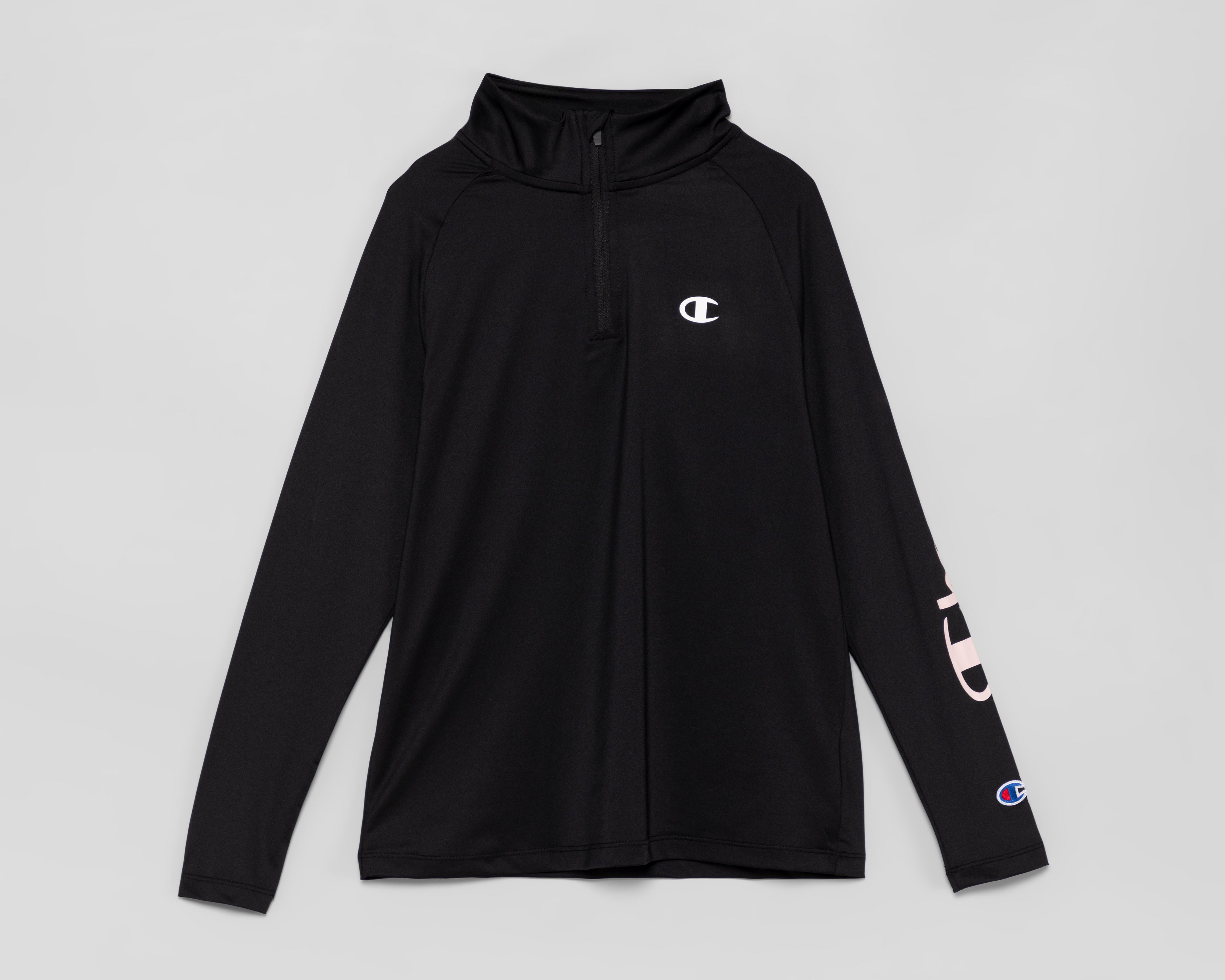 Sudadera de Entrenamiento Champion Negra para Mujer