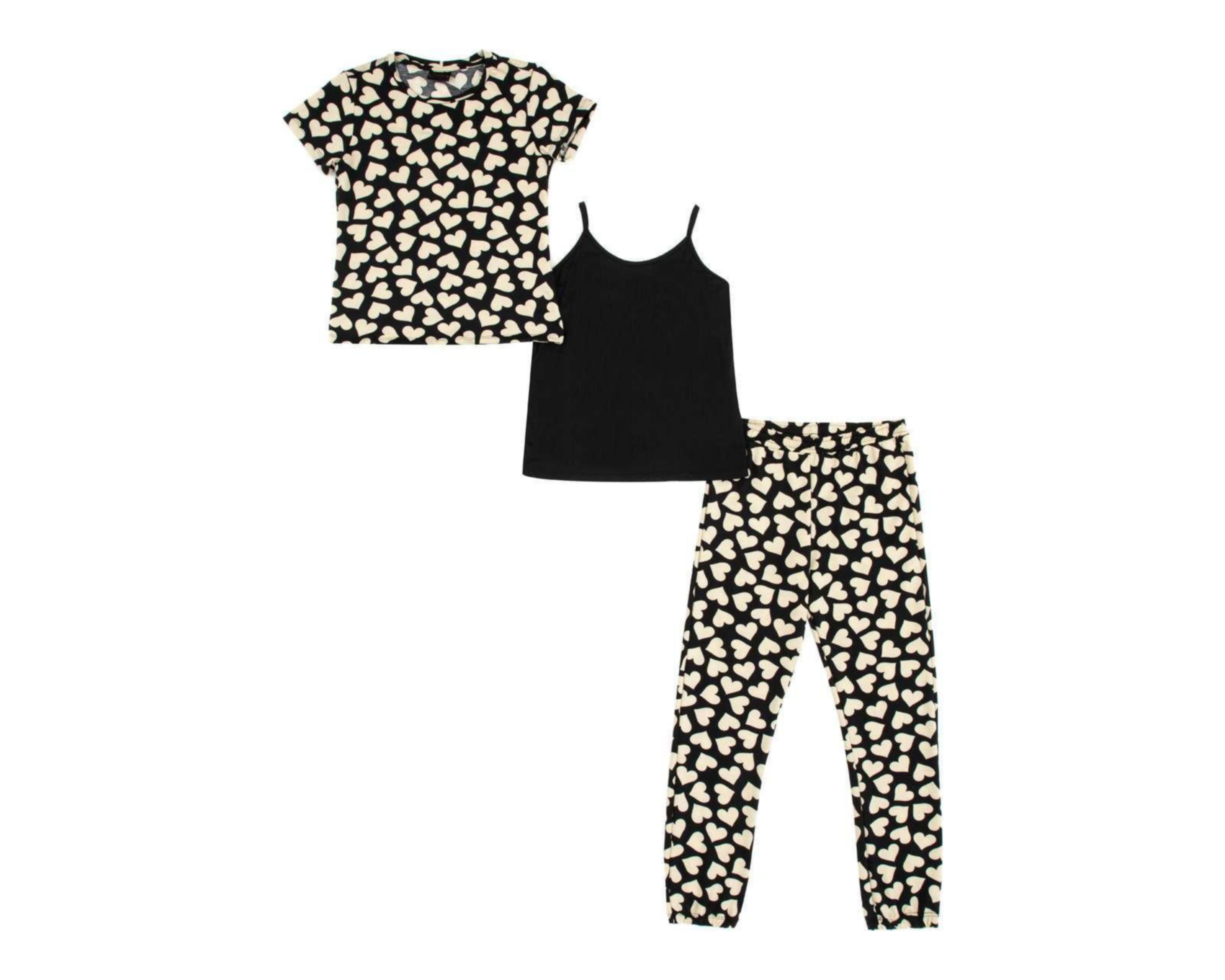 Pijama Emociones para Mujer 3 Piezas $199