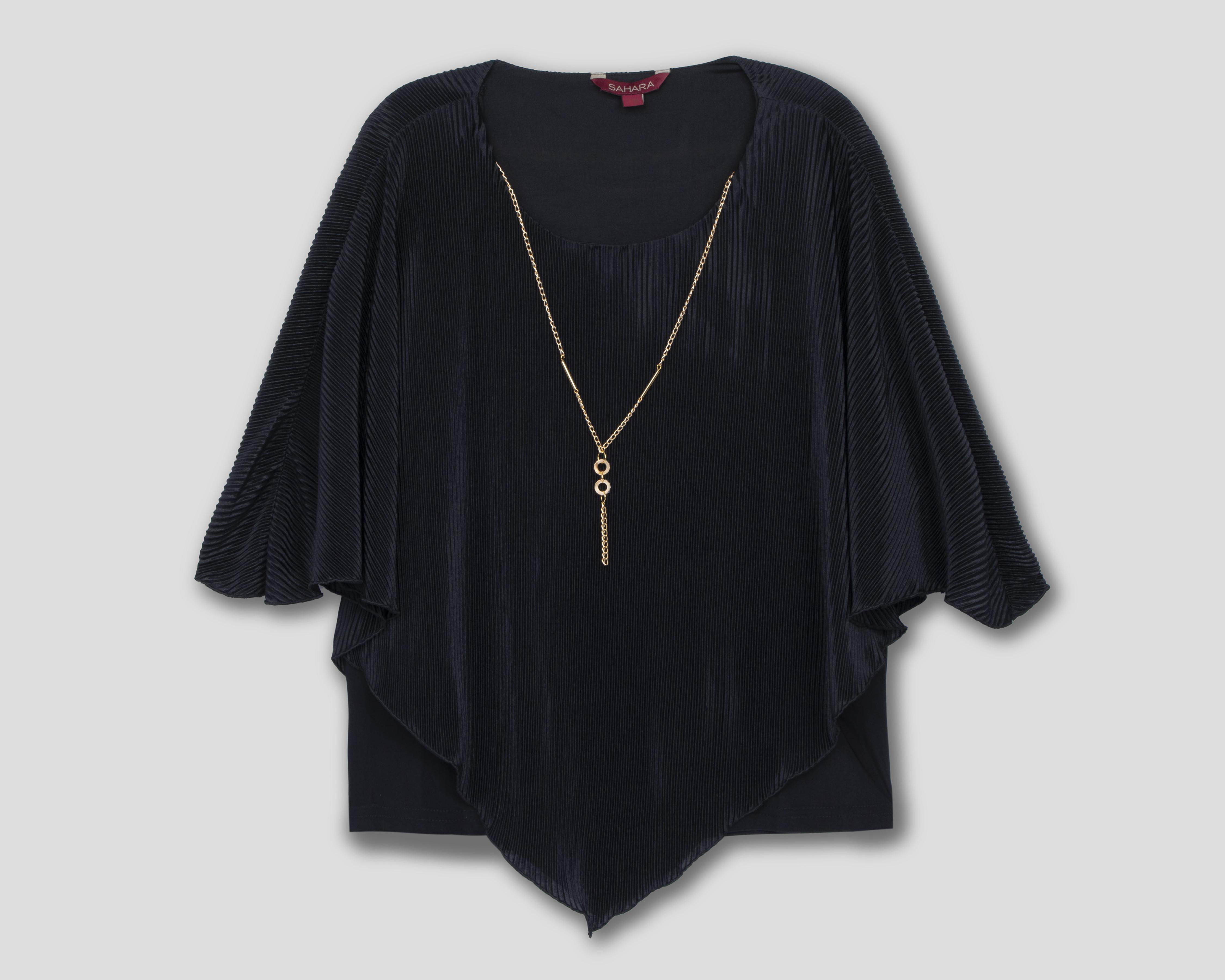 Foto 1 | Blusa Sahara con Collar para Mujer