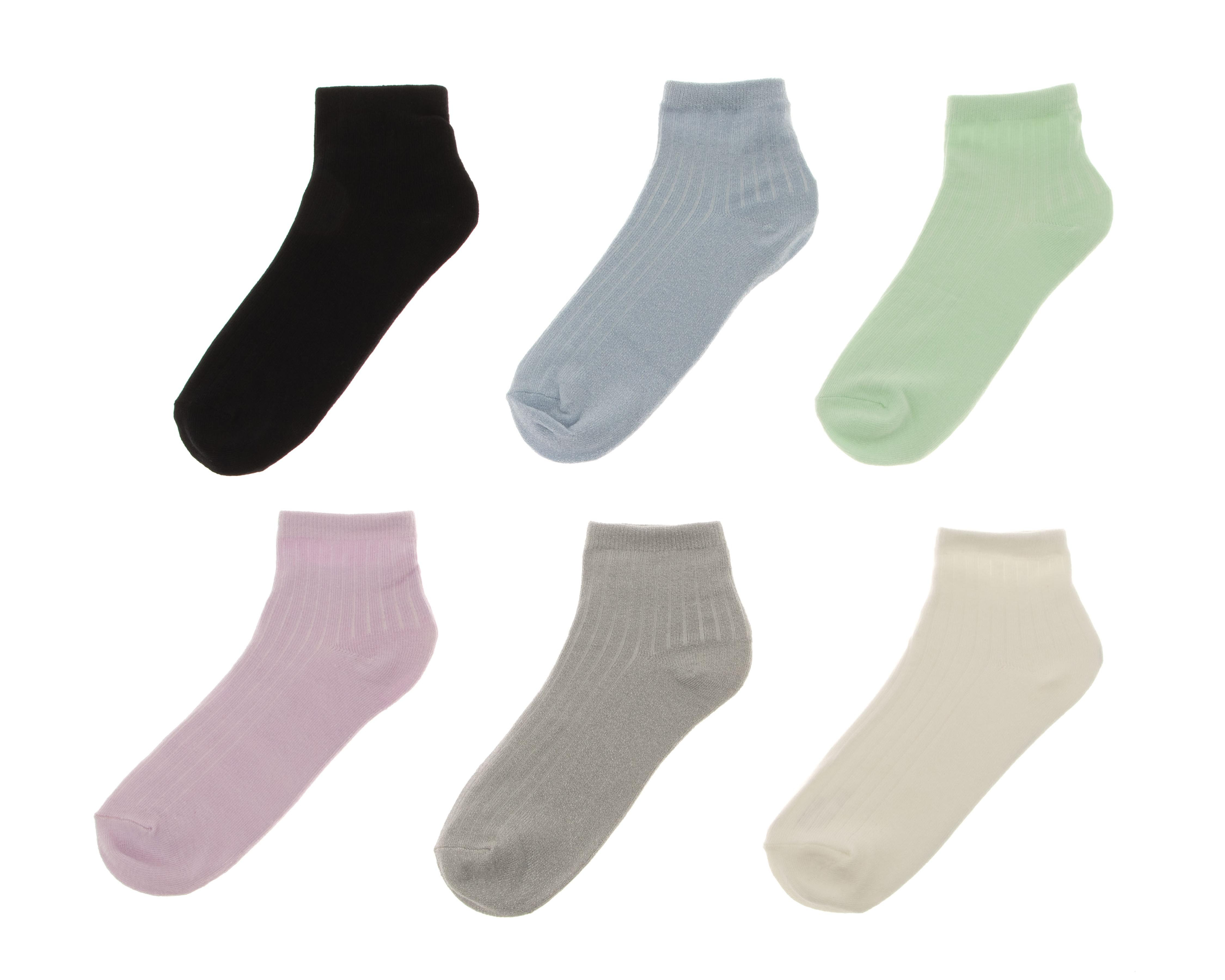 Foto 1 | Calcetines Lovest para Mujer 6 Pares
