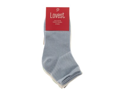 Foto 3 | Calcetines Lovest para Mujer 6 Pares